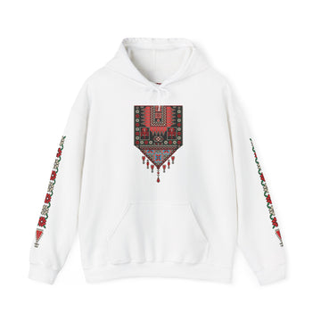 Unisex heritage Palestinian Tatreez Hoodie