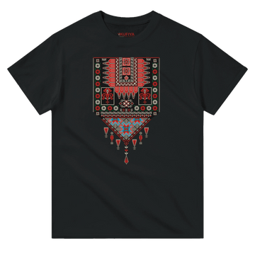 heritage Palestinian Tatreez T-shirt Unisex - The Kufiya Shopheritage Palestinian Tatreez T-shirt UnisexT-ShirtThe Kufiya StoreThe Kufiya Shopb1ca1f31 - e4e9 - 4f4f - 9720 - 34cf9fe87a5aBlackSeb841eca - 8eae - 400b - 9c47 - 7fd0af7a04f9