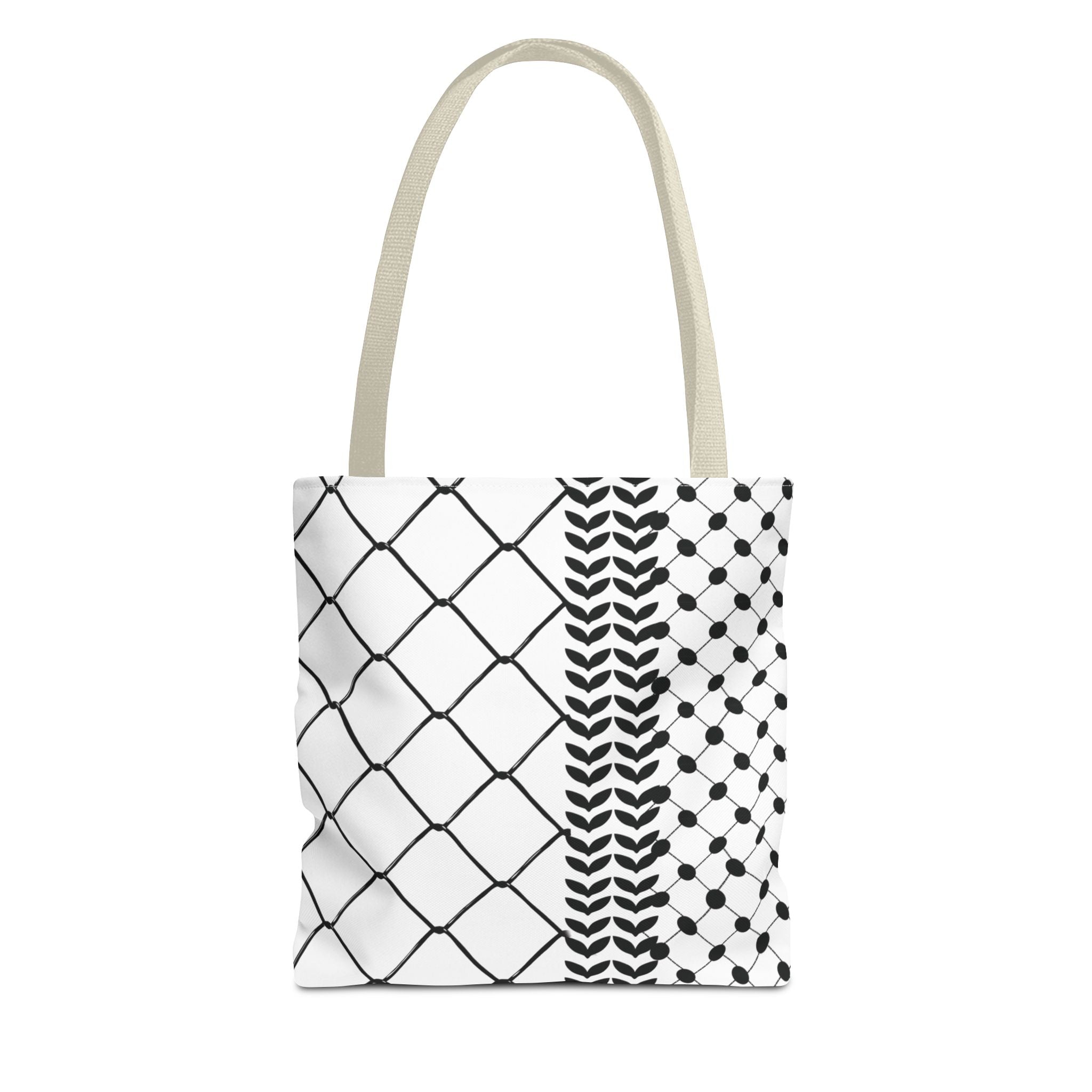 Make a Statement with Our Palestinian Keffiyeh Tote Bag