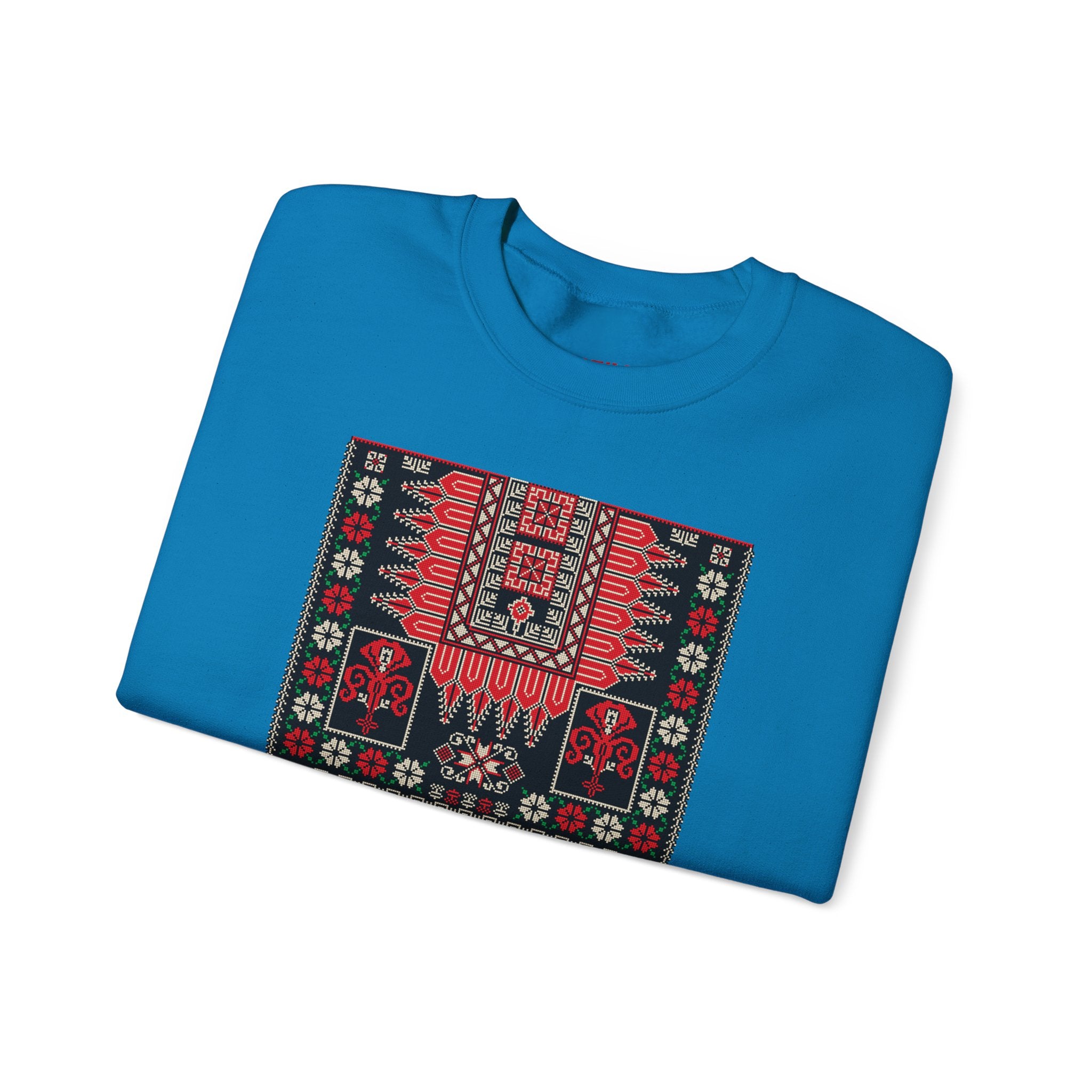 heritage Palestinian Tatreez Sweatshirts Unisex