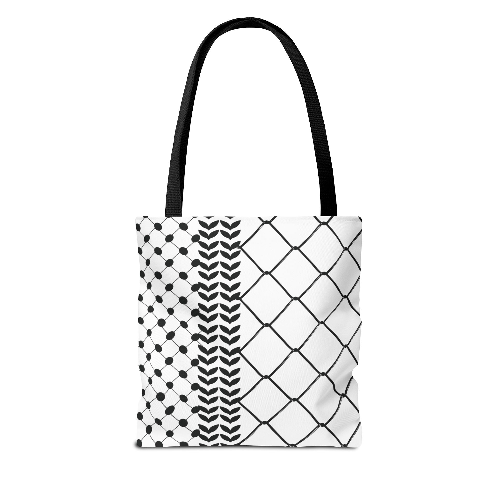 Make a Statement with Our Palestinian Keffiyeh Tote Bag