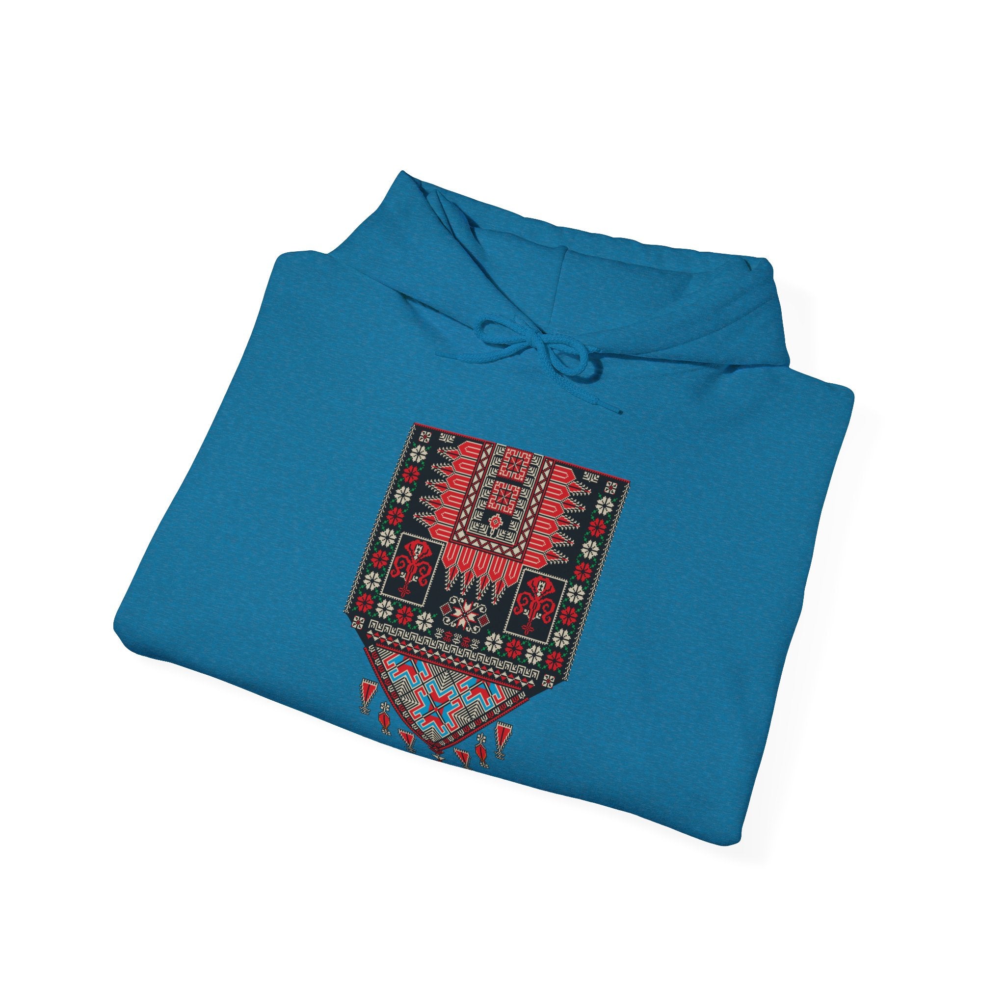 Unisex heritage Palestinian Tatreez Hoodie