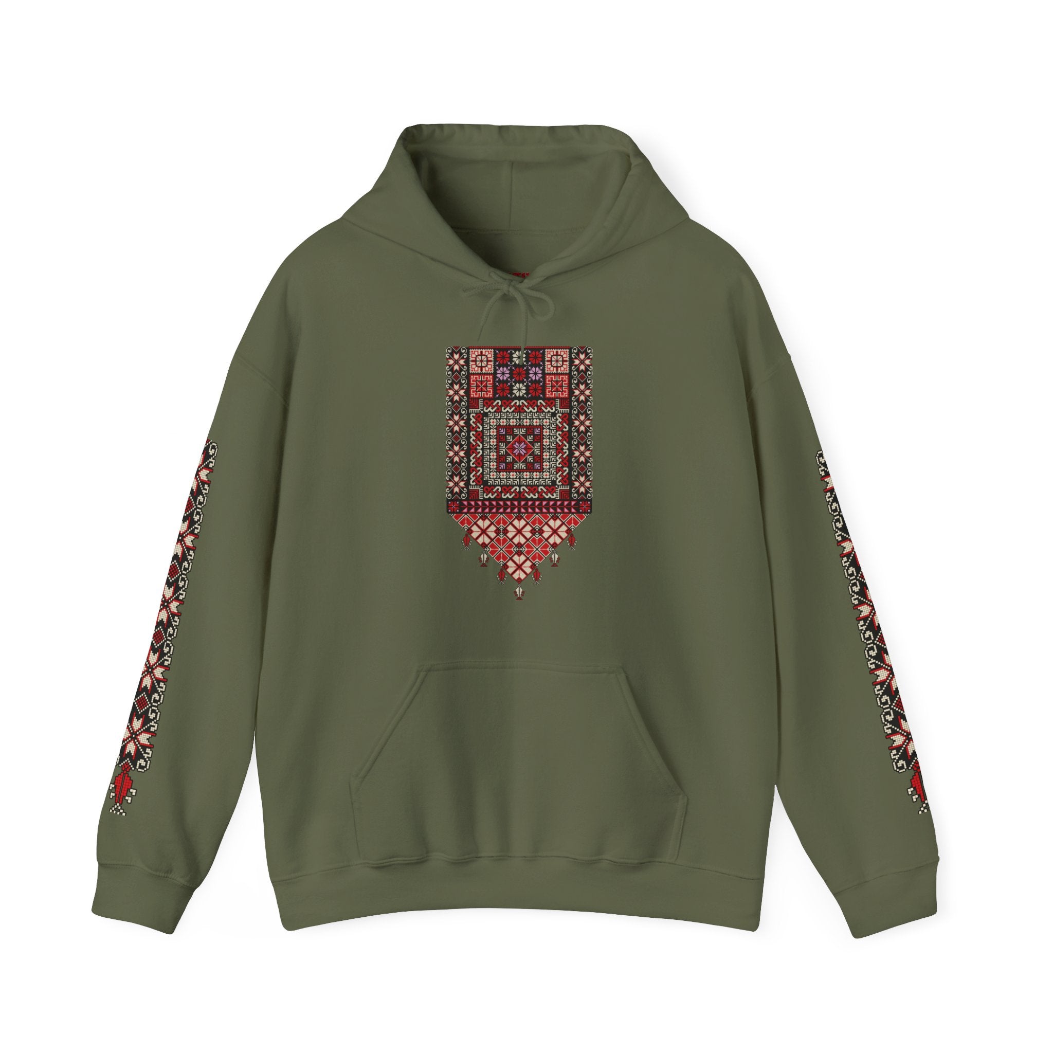 Unique Palestinian tatreez Hoodie unisex