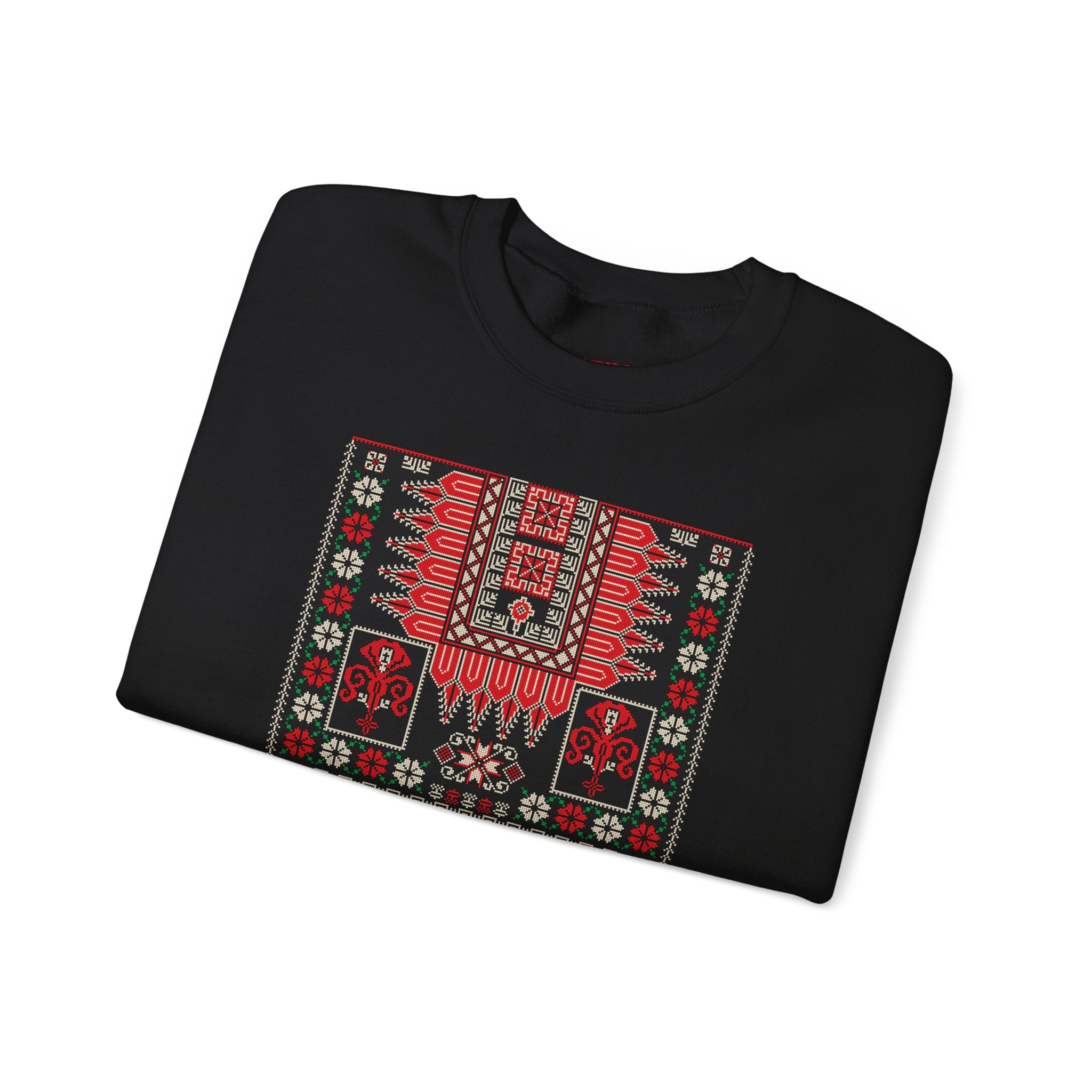 heritage Palestinian Tatreez Sweatshirts Unisex