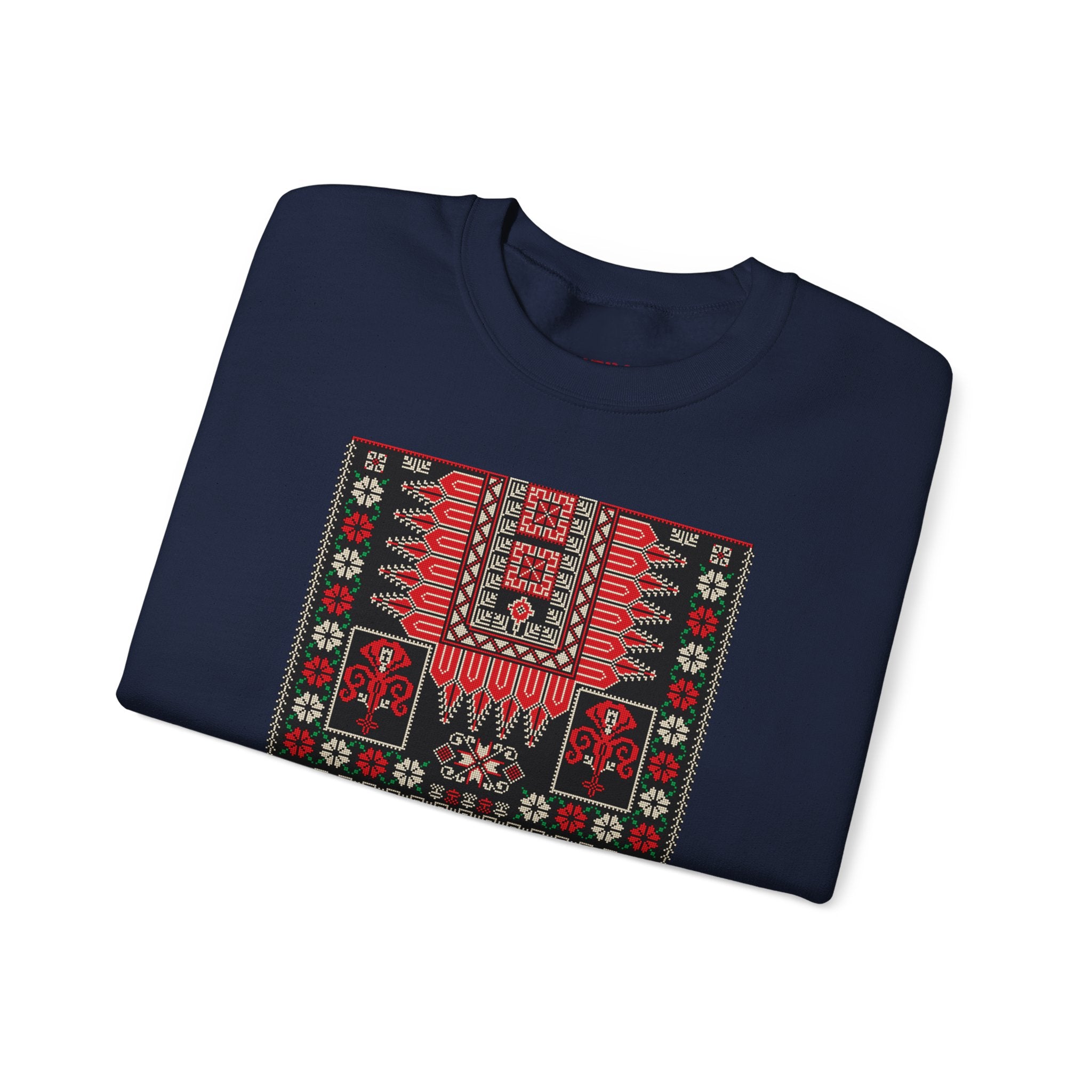 heritage Palestinian Tatreez Sweatshirts Unisex