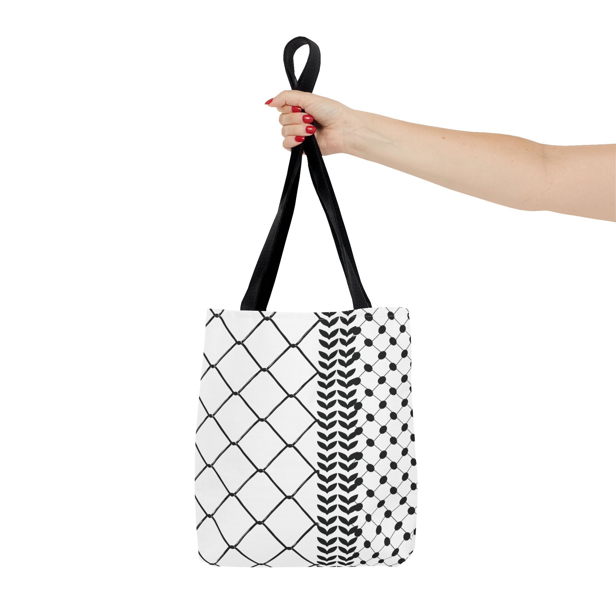 Make a Statement with Our Palestinian Keffiyeh Tote Bag