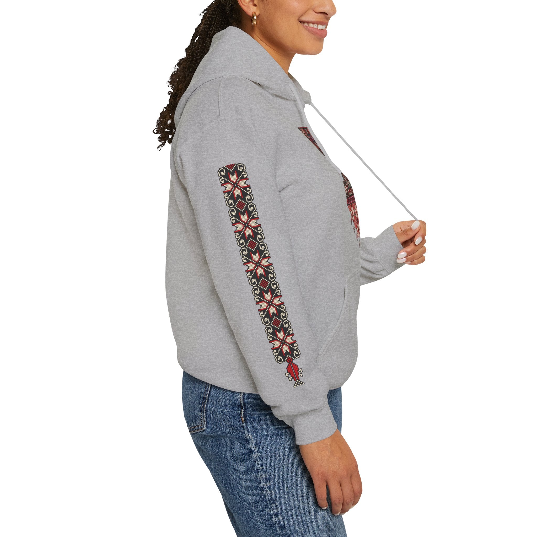 Unique Palestinian tatreez Hoodie unisex