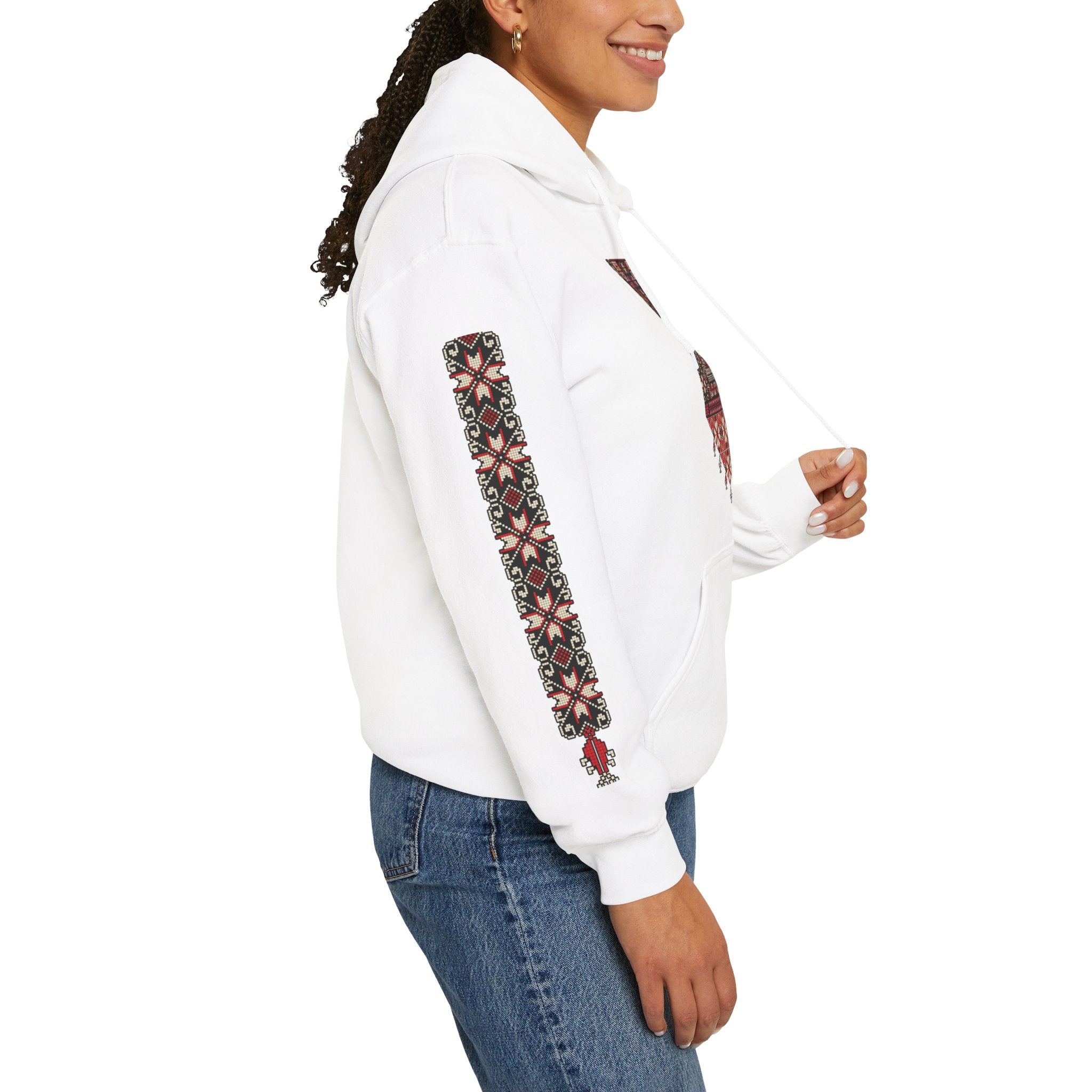 Unique Palestinian tatreez Hoodie unisex