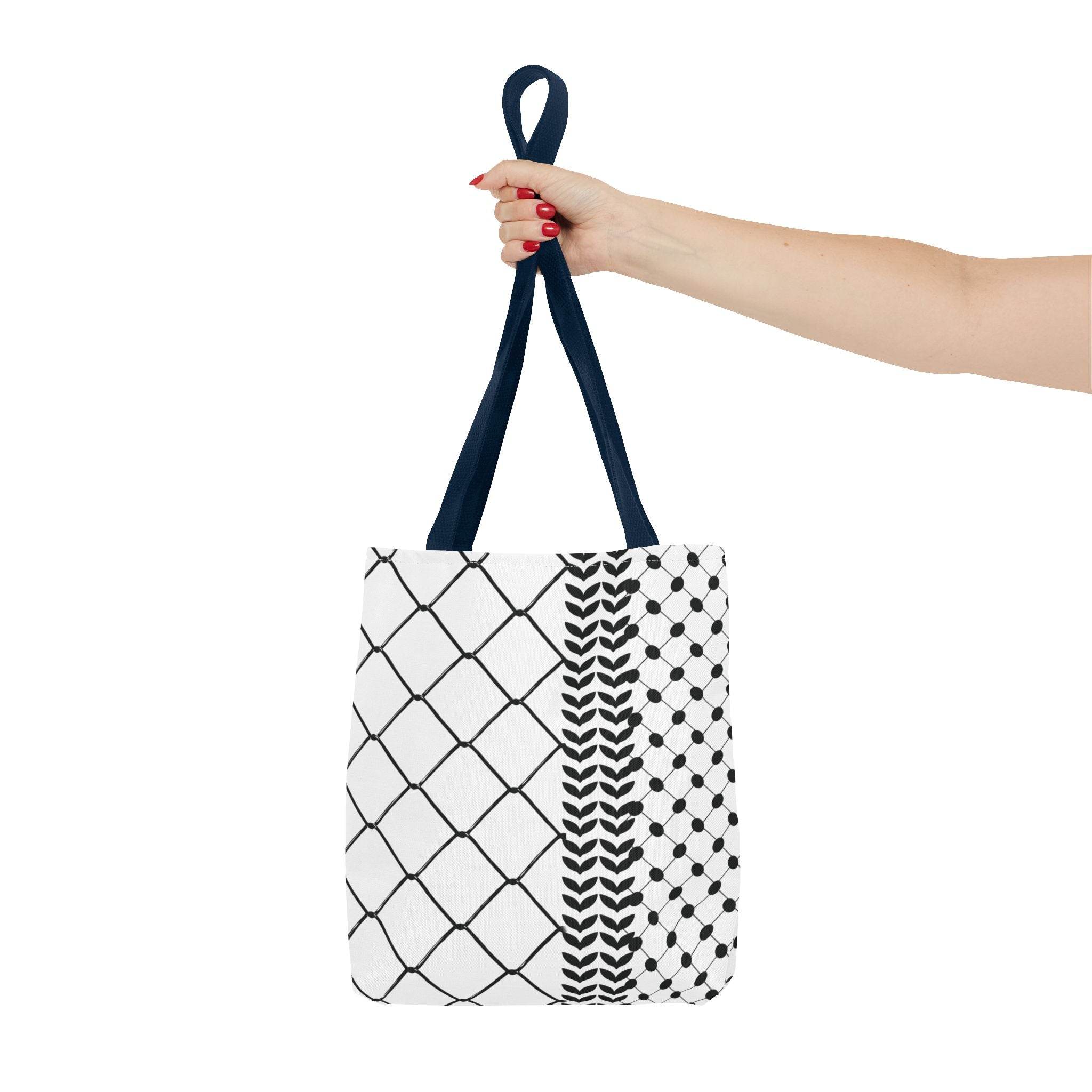 Make a Statement with Our Palestinian Keffiyeh Tote Bag