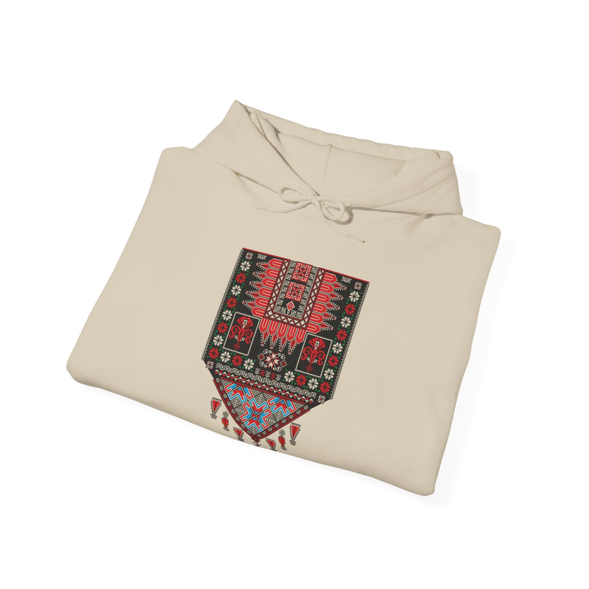 Unisex heritage Palestinian Tatreez Hoodie