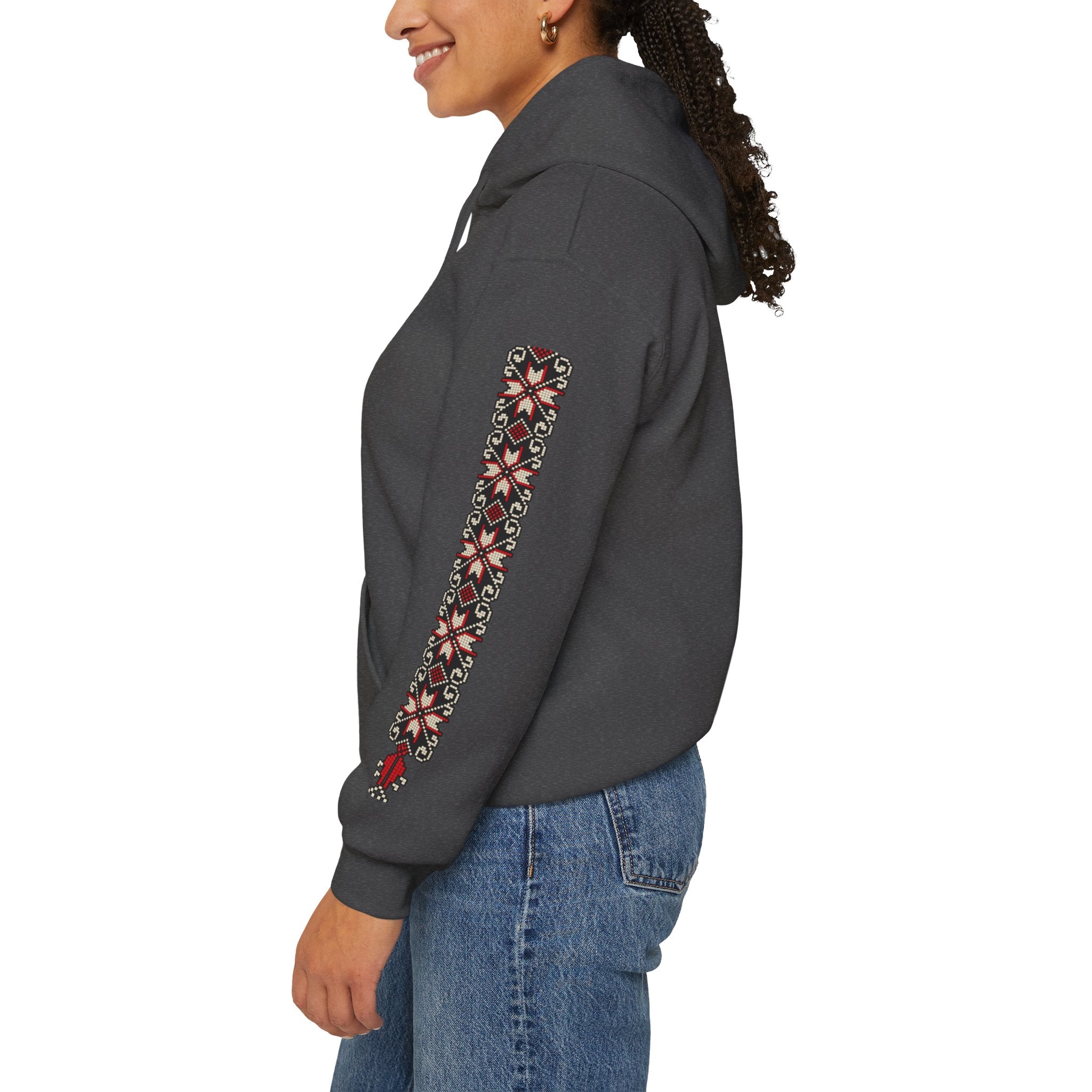 Unique Palestinian tatreez Hoodie unisex