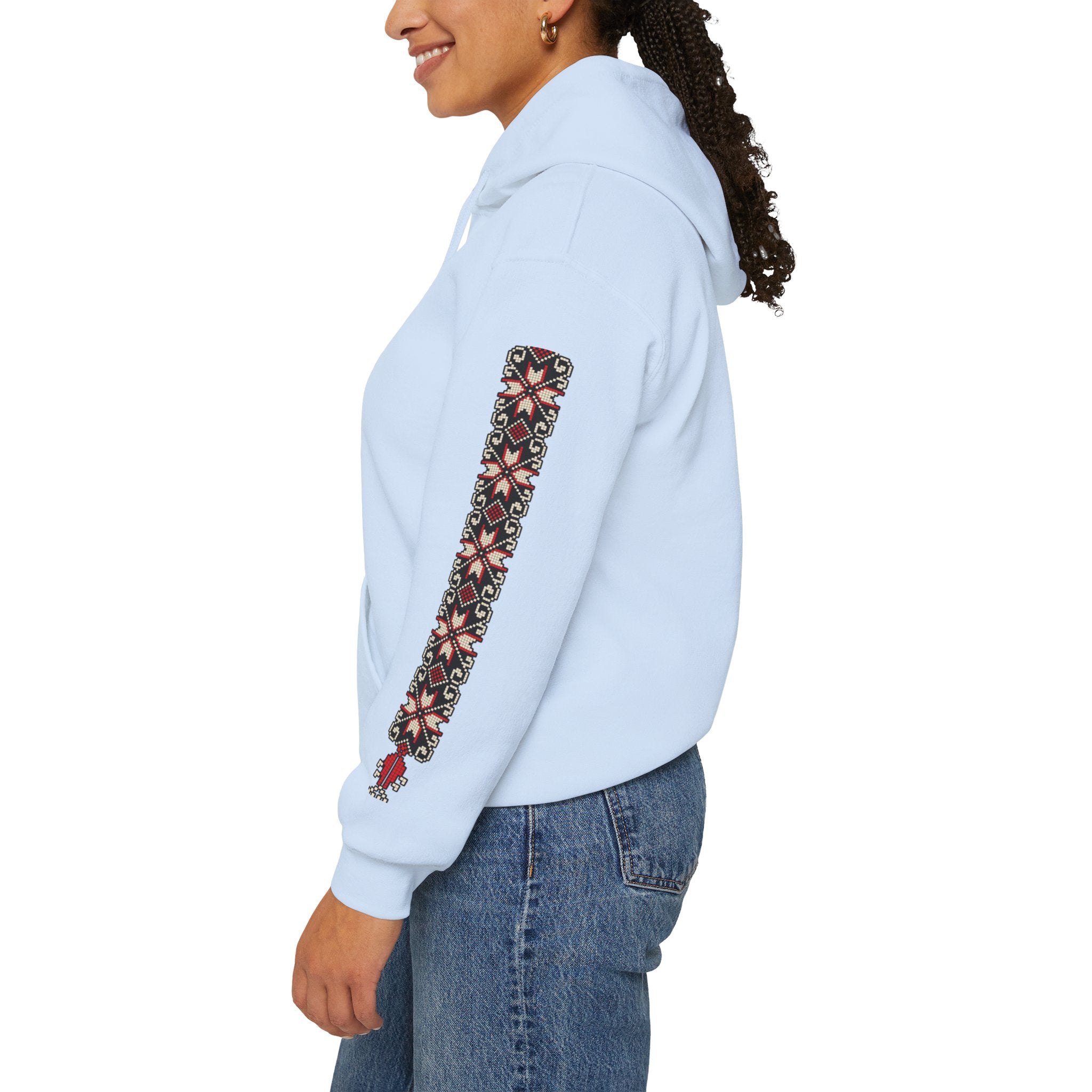 Unique Palestinian tatreez Hoodie unisex