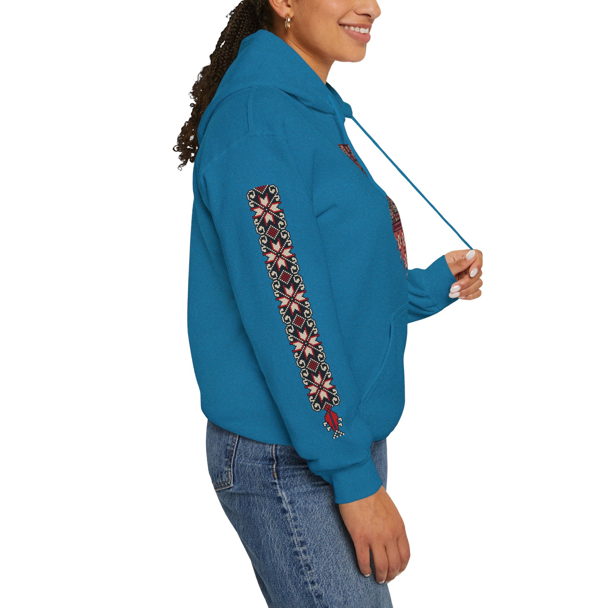 Unique Palestinian tatreez Hoodie unisex