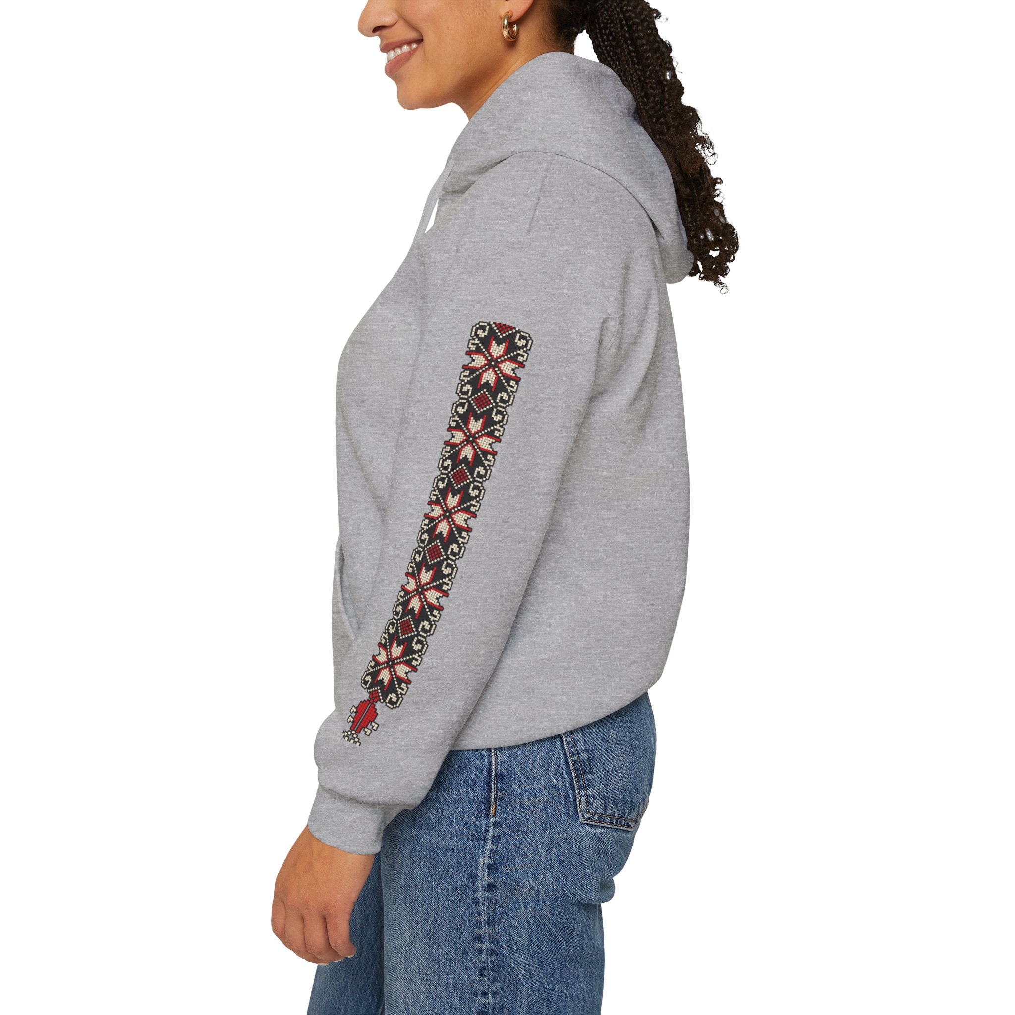 Unique Palestinian tatreez Hoodie unisex
