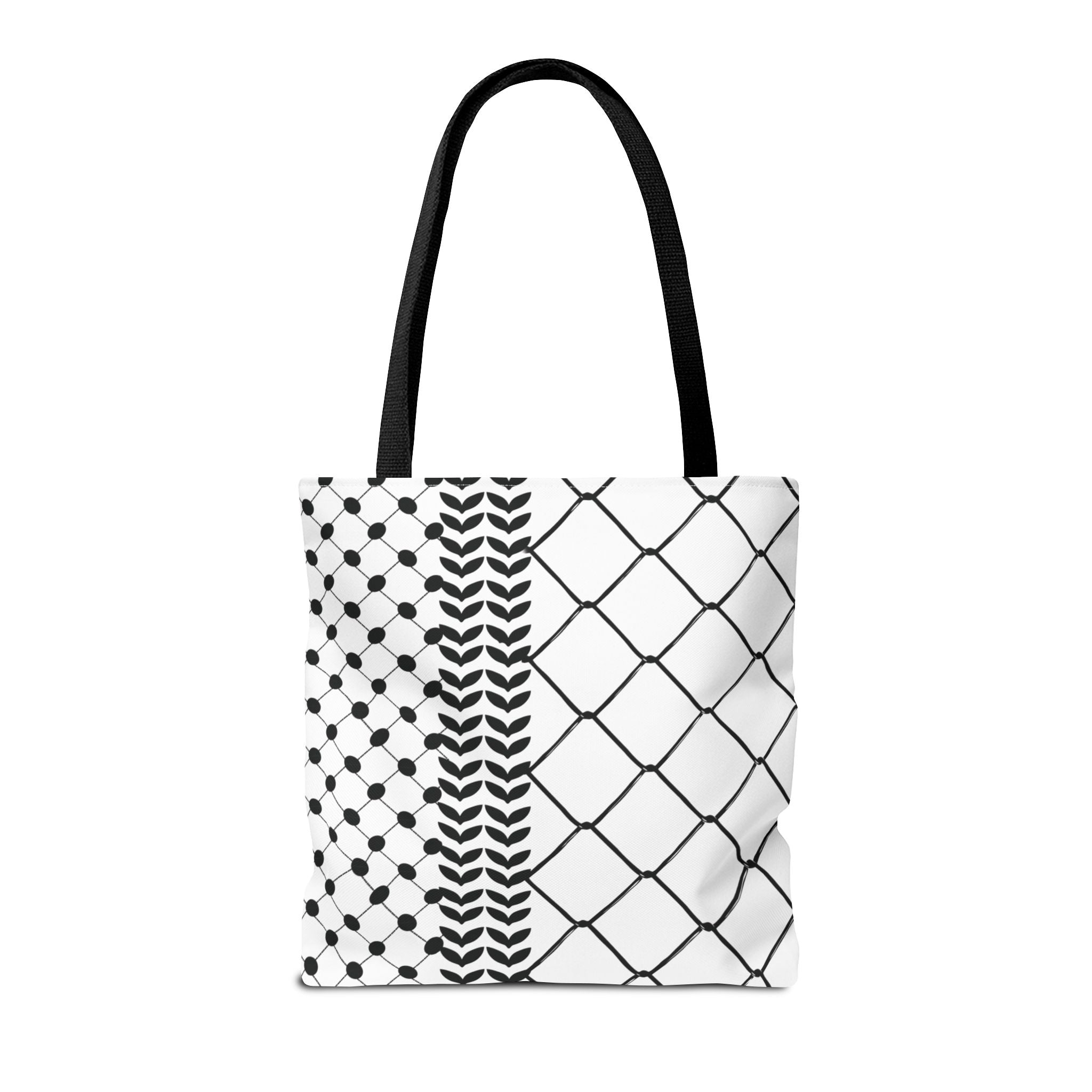 Make a Statement with Our Palestinian Keffiyeh Tote Bag
