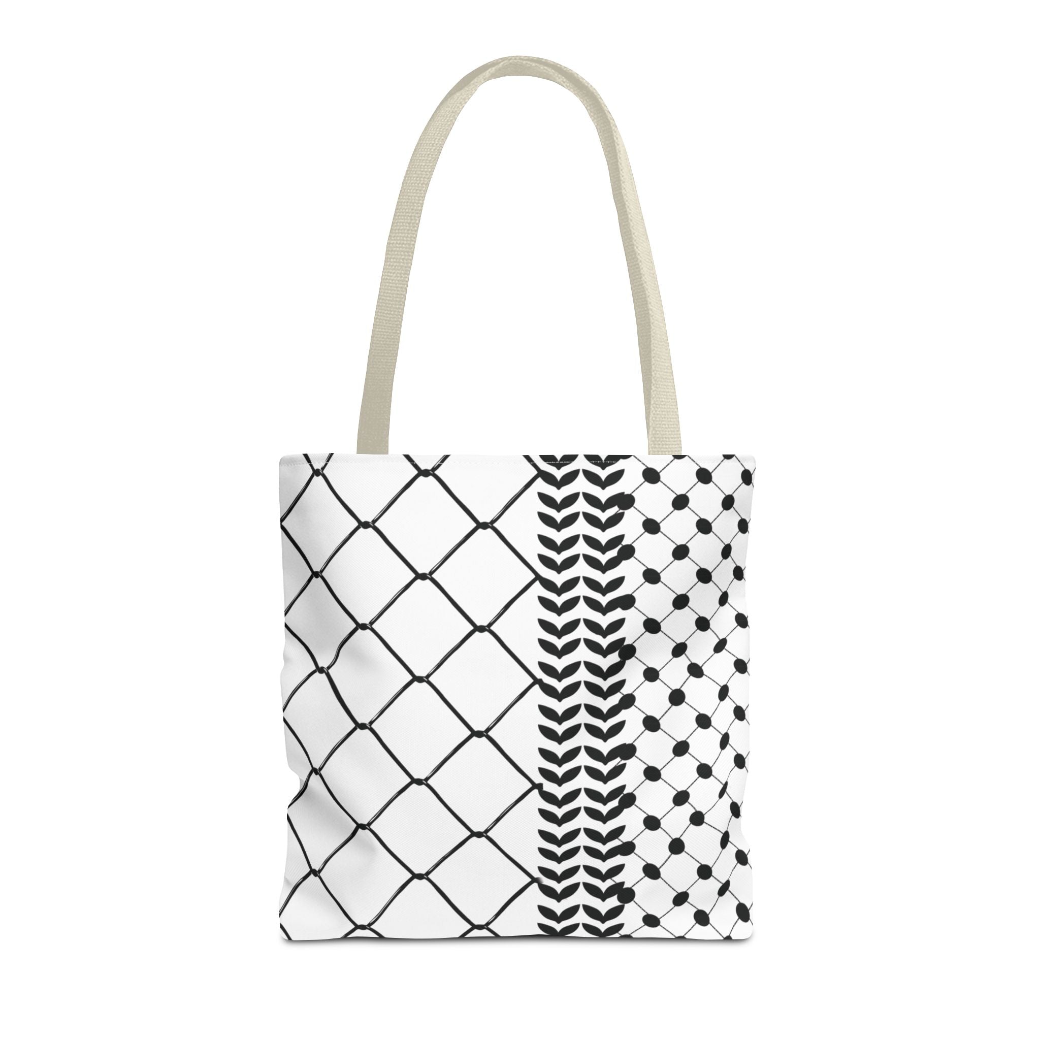 Make a Statement with Our Palestinian Keffiyeh Tote Bag