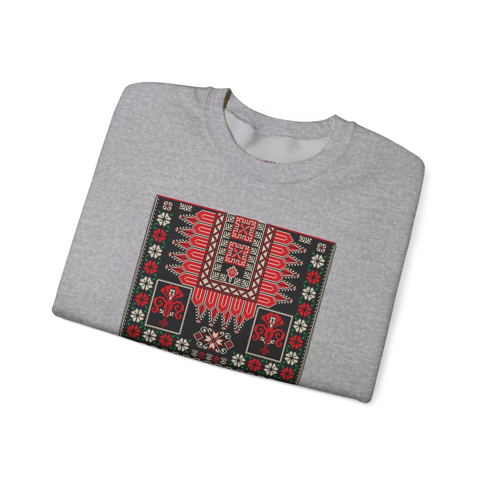 heritage Palestinian Tatreez Sweatshirts Unisex