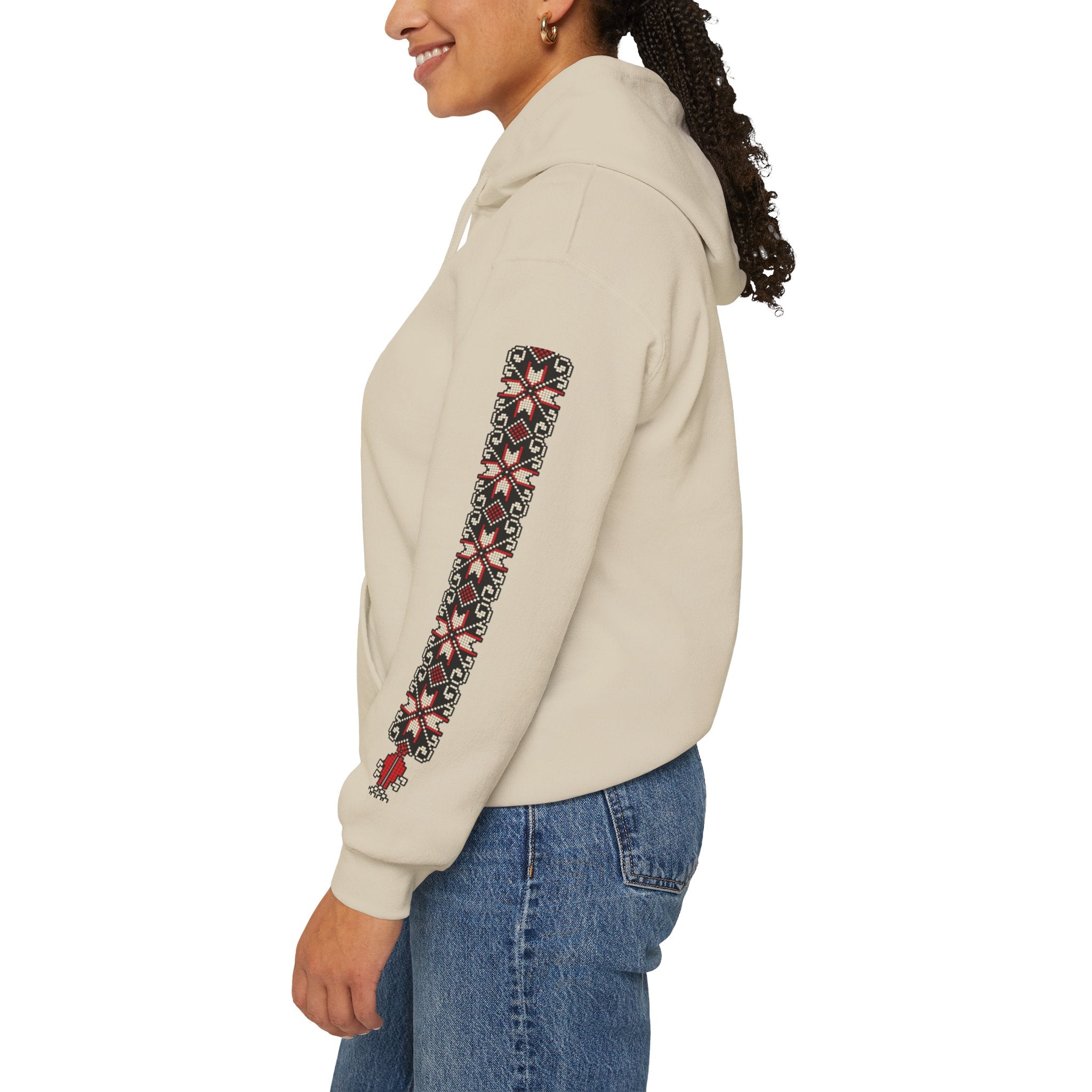 Unique Palestinian tatreez Hoodie unisex