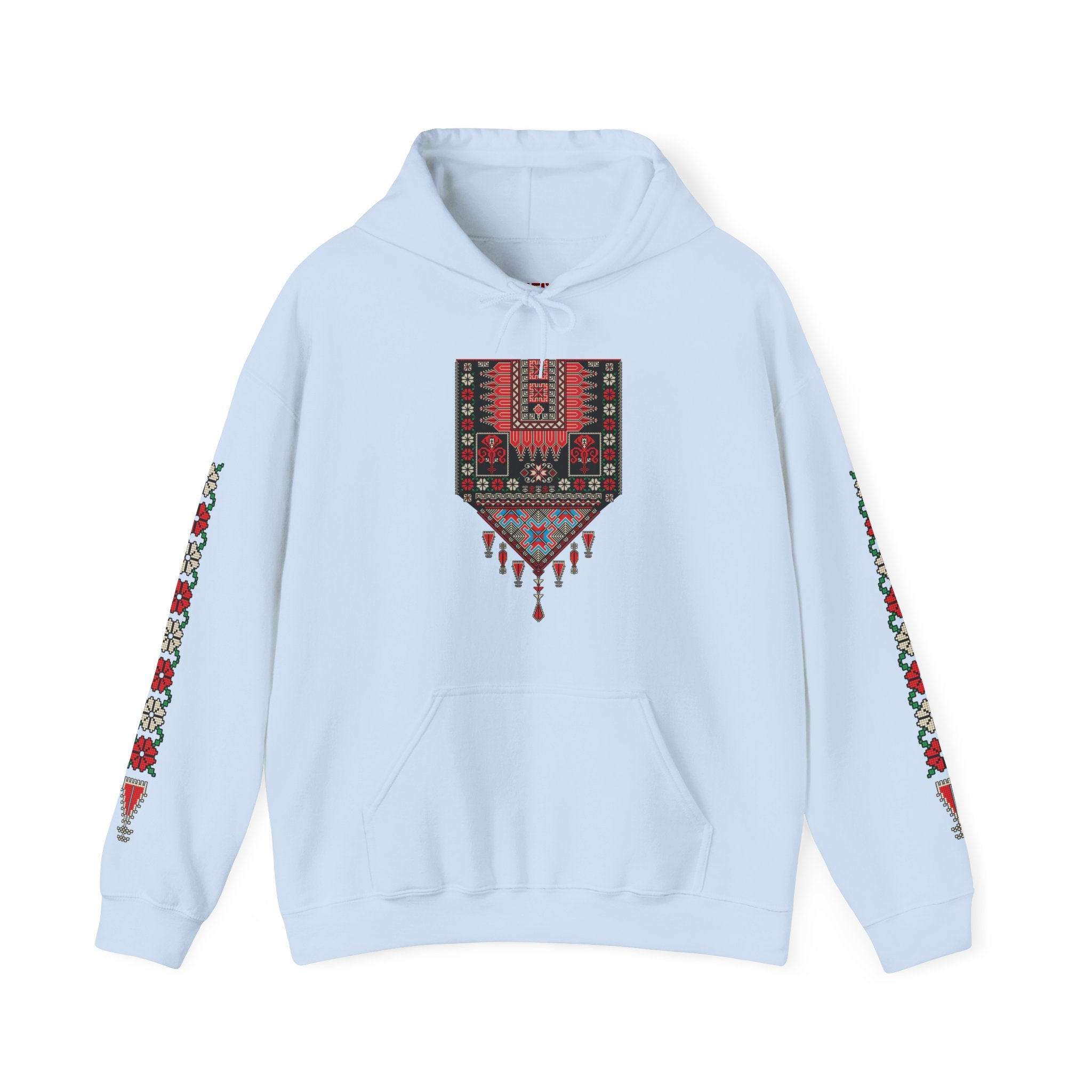 Unisex heritage Palestinian Tatreez Hoodie