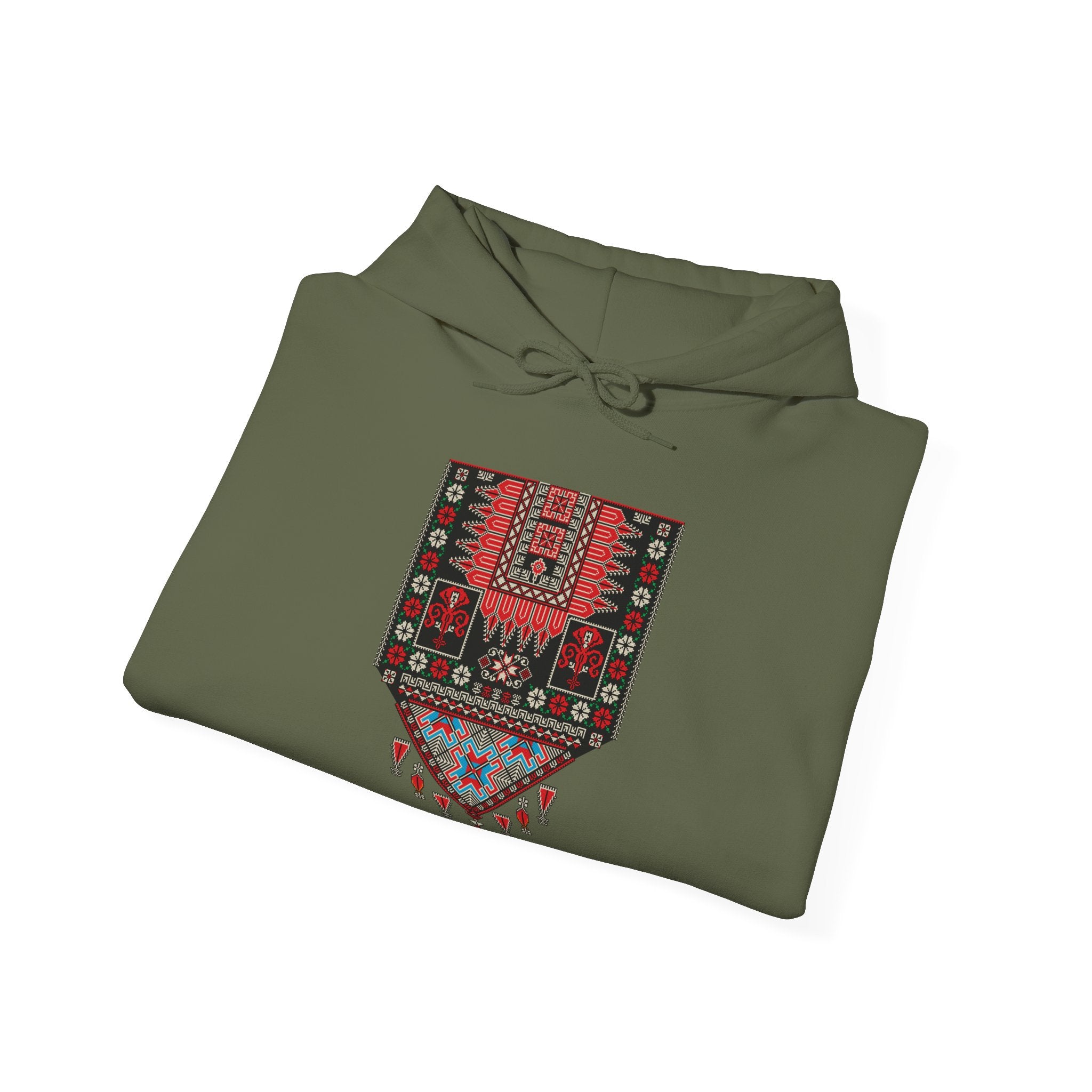 Unisex heritage Palestinian Tatreez Hoodie