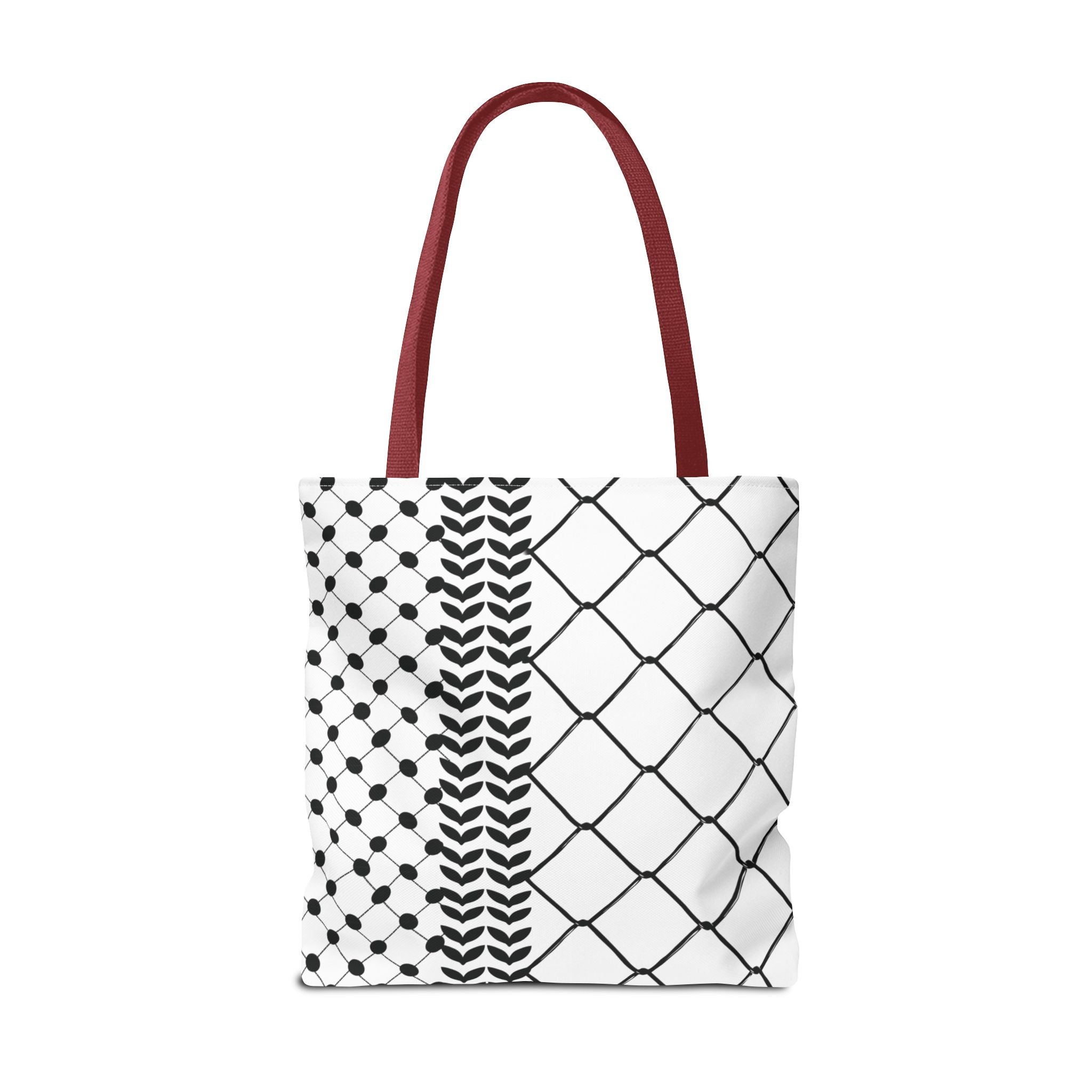 Make a Statement with Our Palestinian Keffiyeh Tote Bag