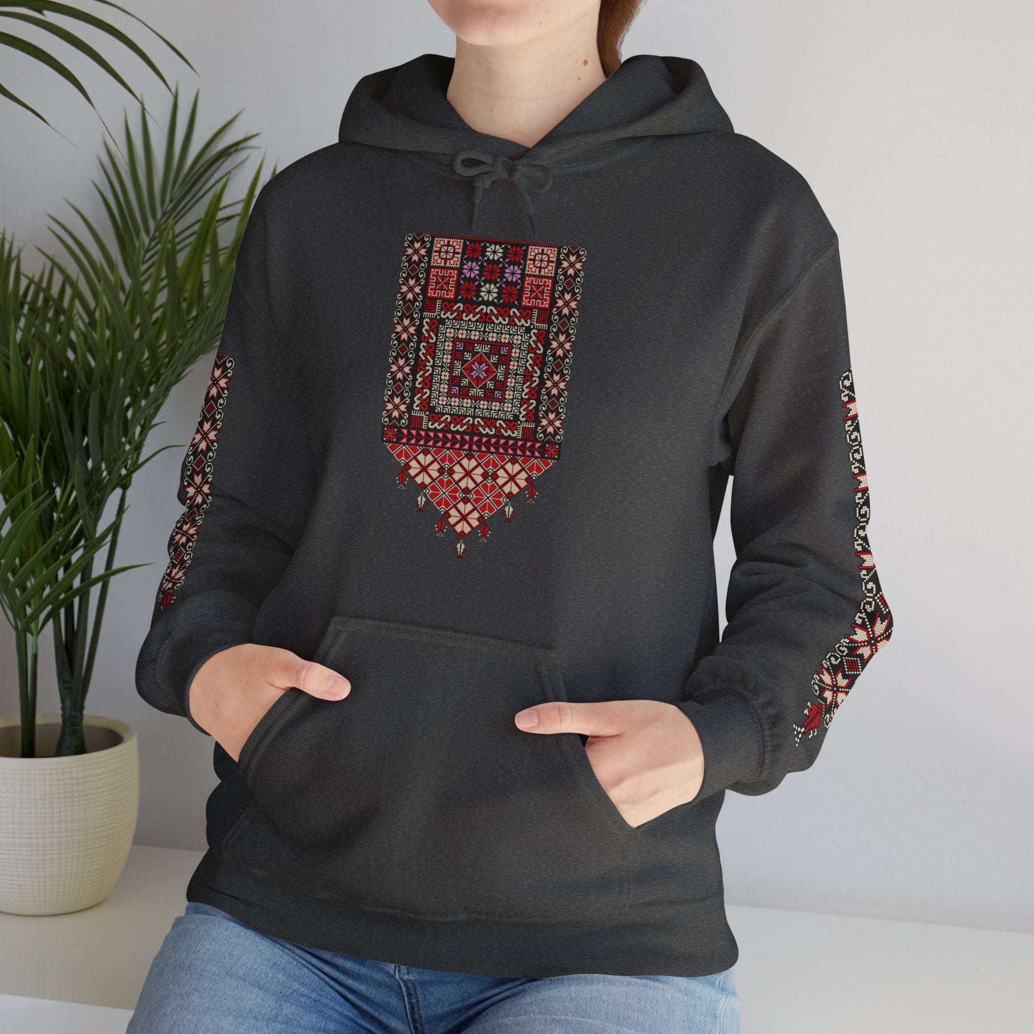 Unique Palestinian tatreez Hoodie unisex