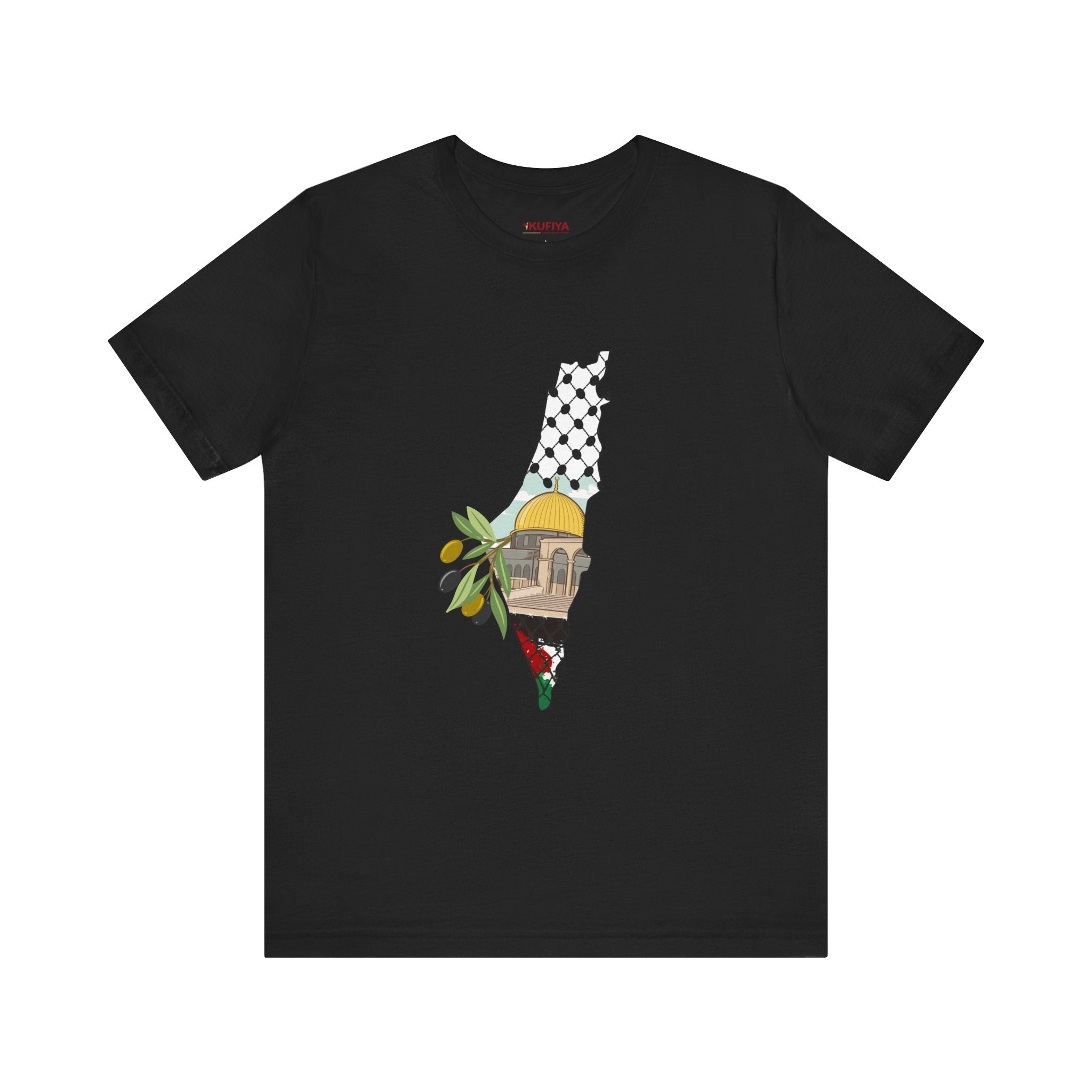 Palestine Map T-Shirt