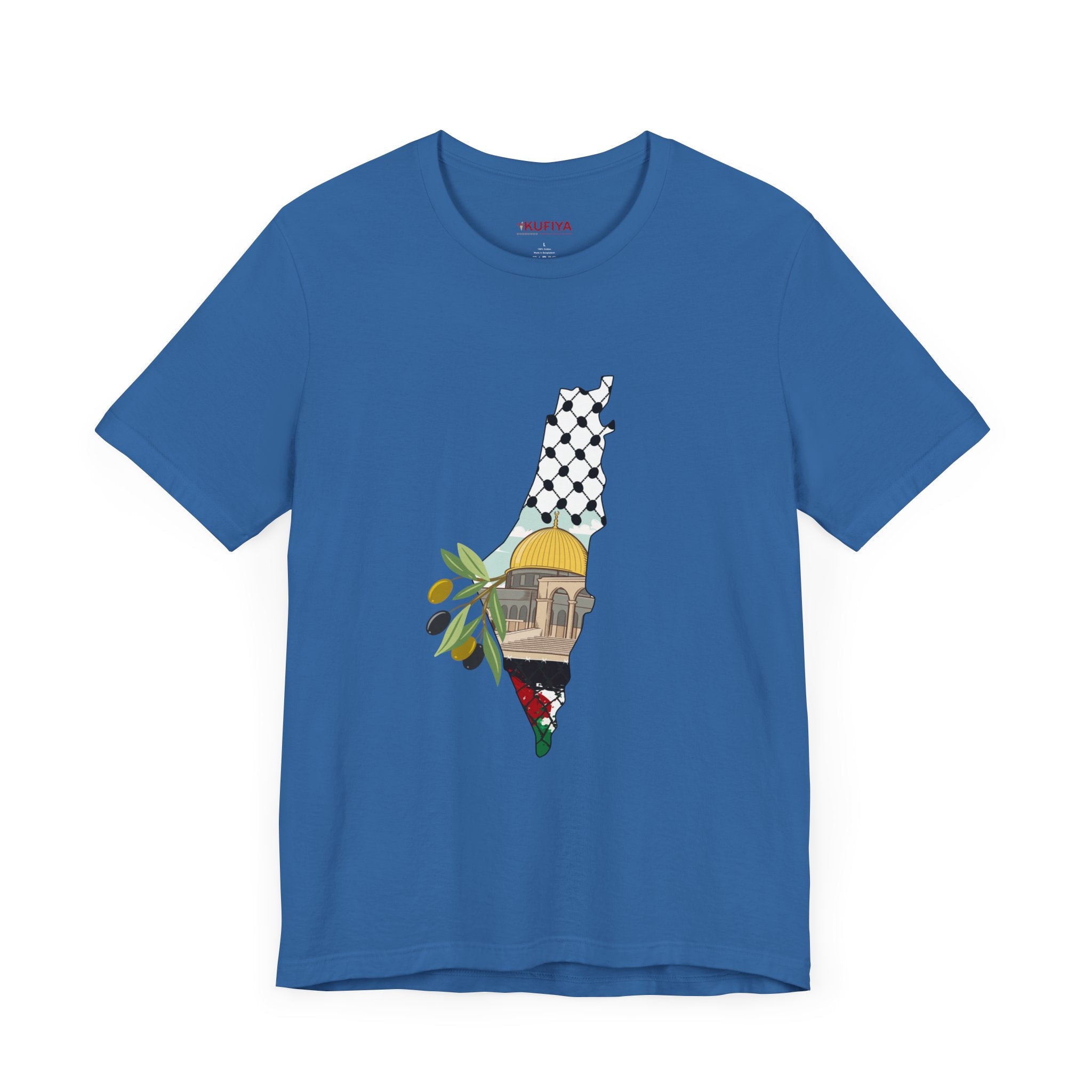 Palestine Map T-Shirt