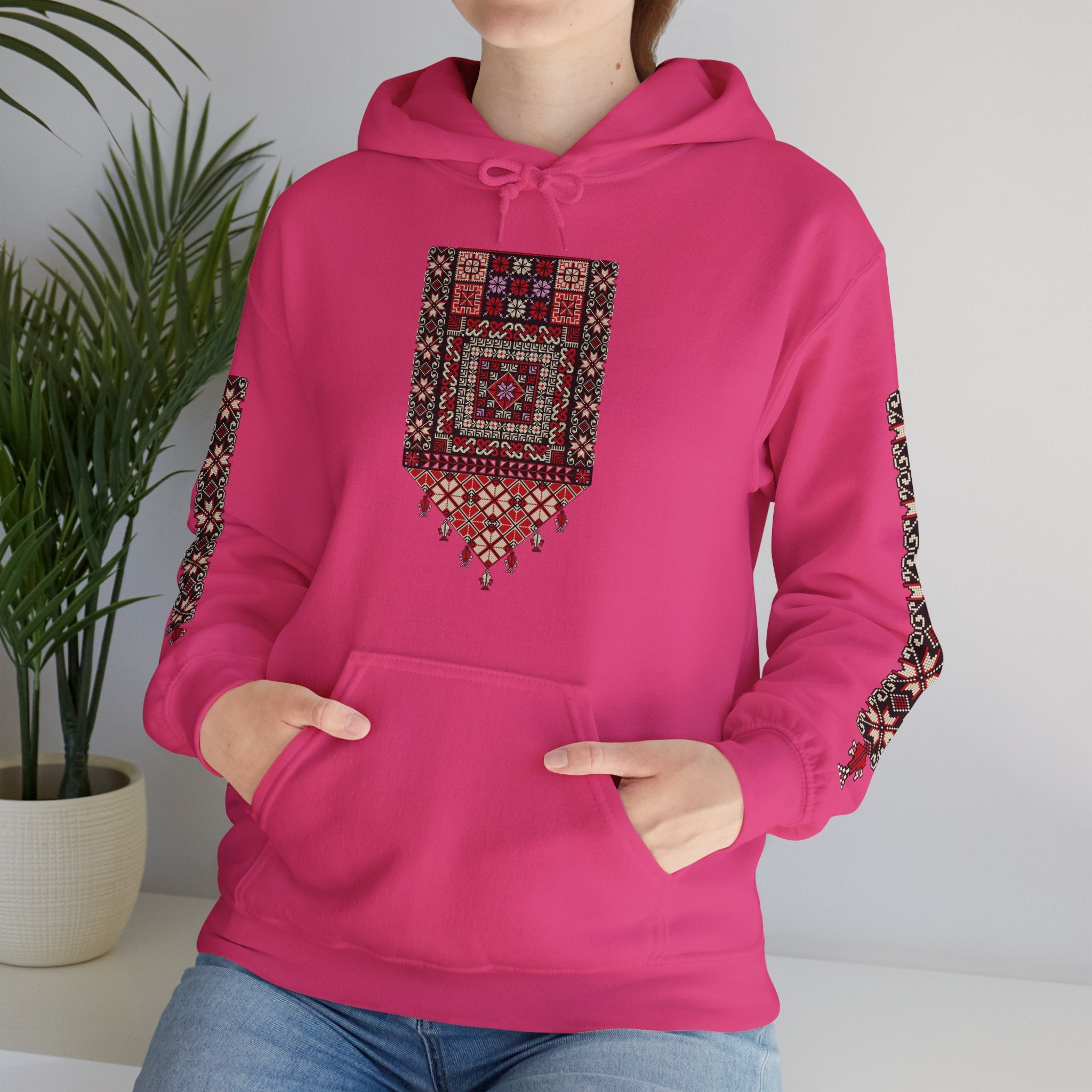 Unique Palestinian tatreez Hoodie unisex