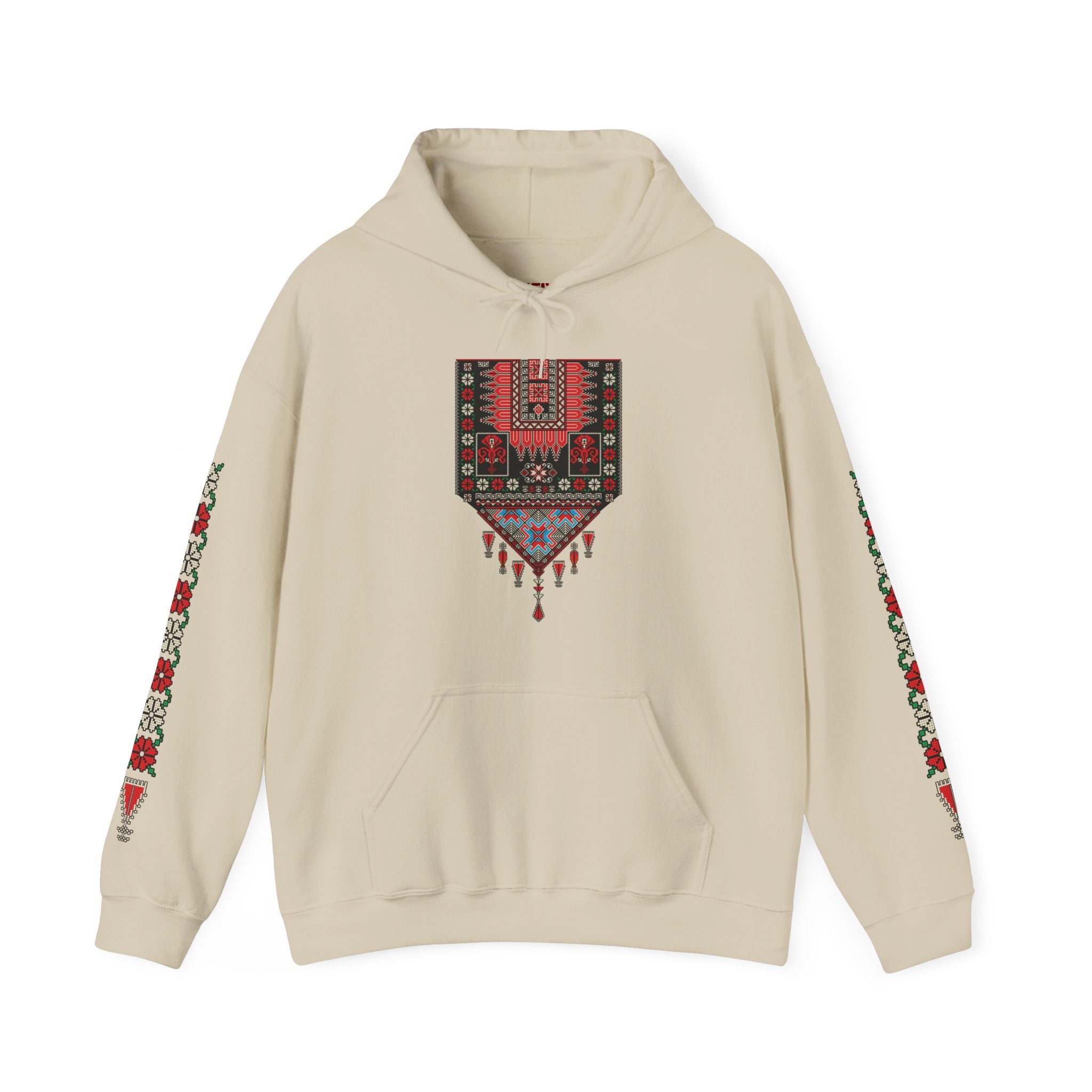 Unisex heritage Palestinian Tatreez Hoodie