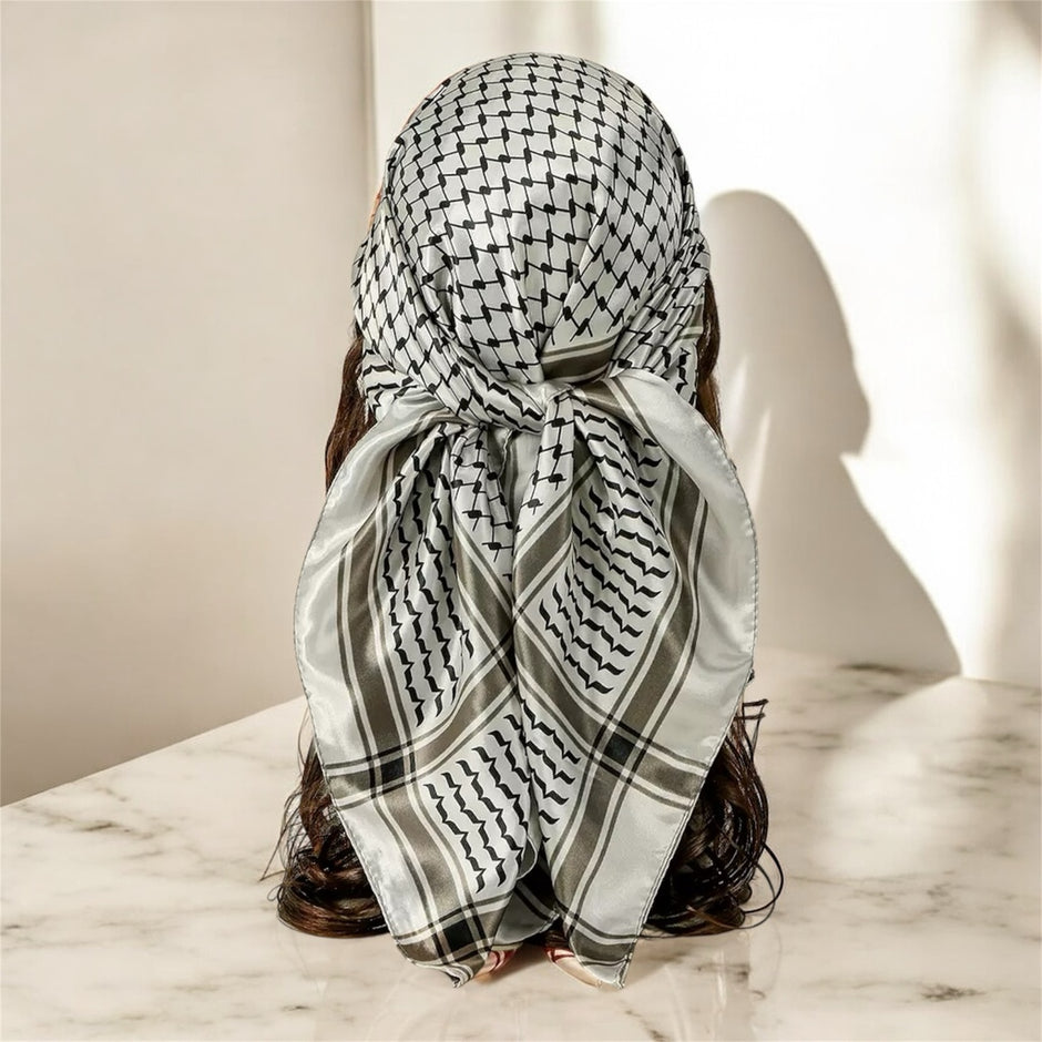 Keyiffeh Buy now Palestinian Keffiyeh Scarf Heritage | Palestinian Scarfs for ...
