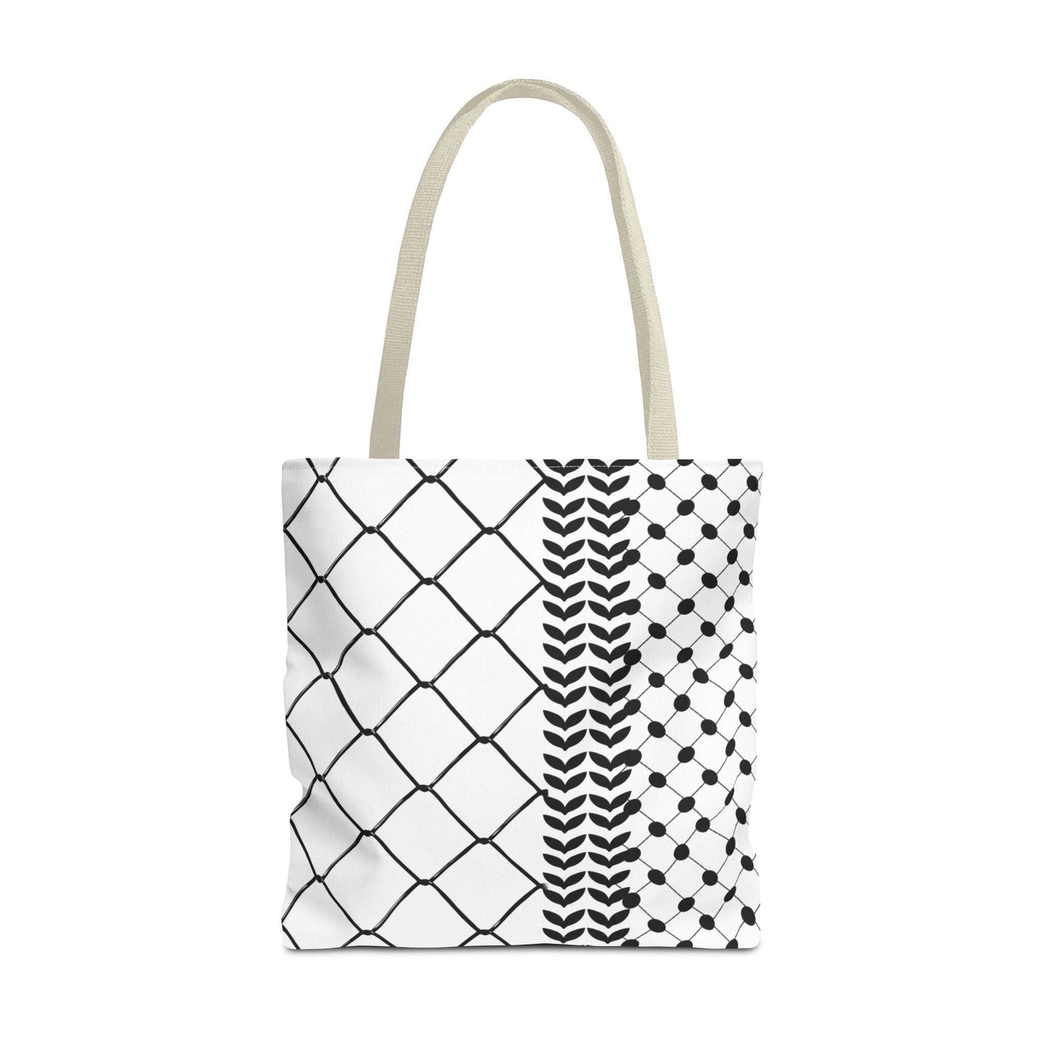Make a Statement with Our Palestinian Keffiyeh Tote Bag