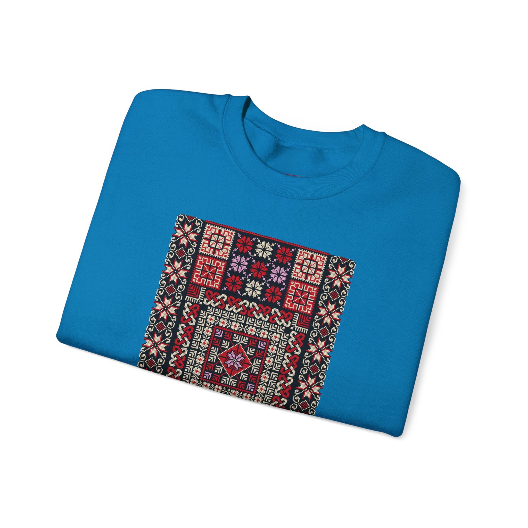 Unique Palestinian tatreez Sweatshirts unisex