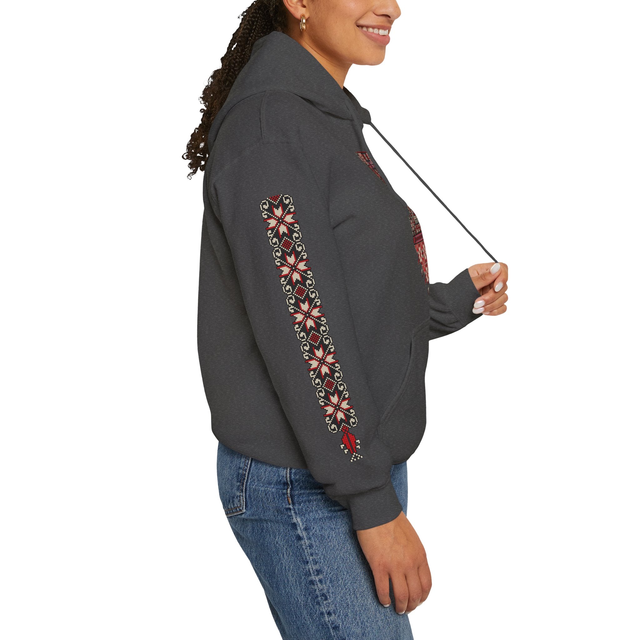 Unique Palestinian tatreez Hoodie unisex