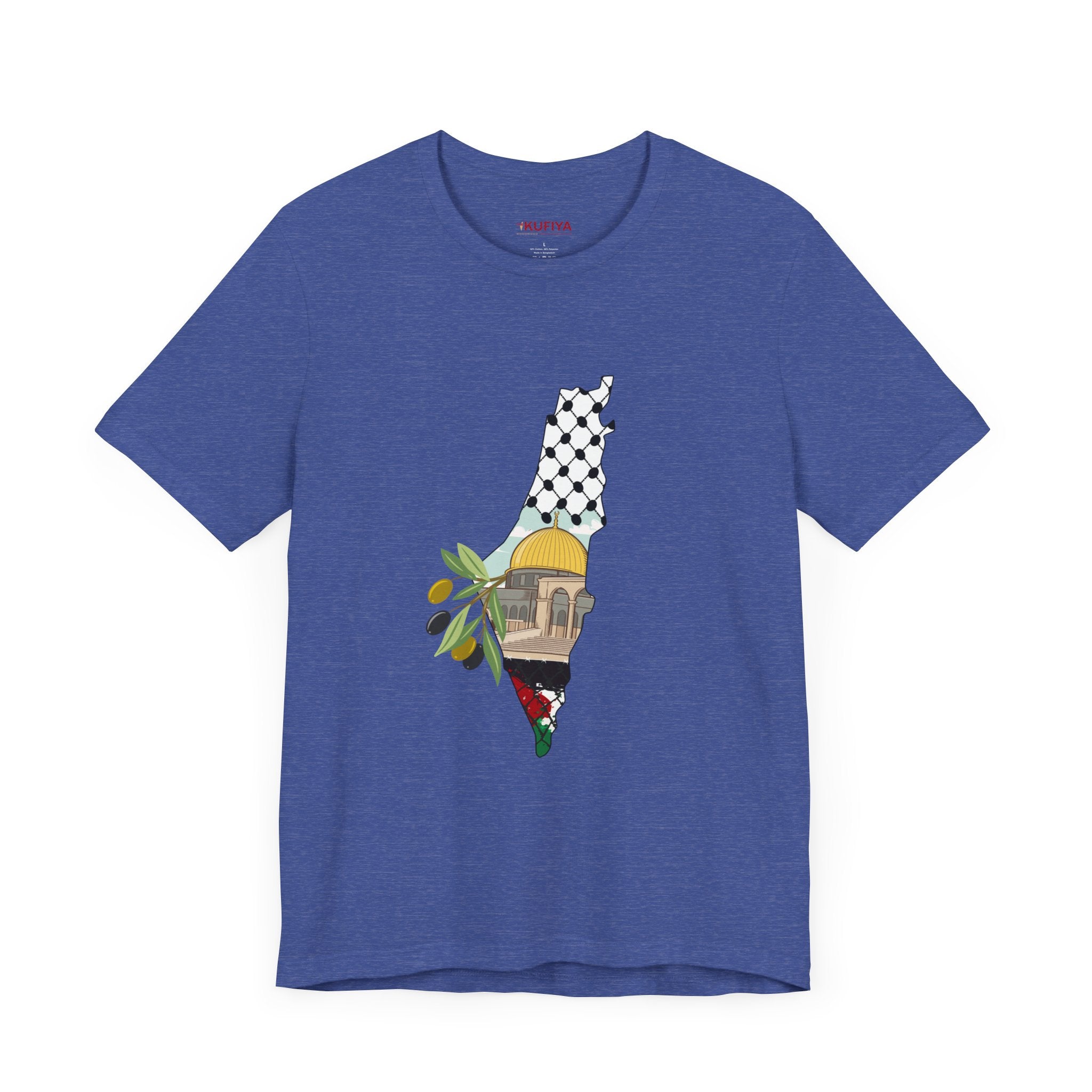 Palestine Map T-Shirt