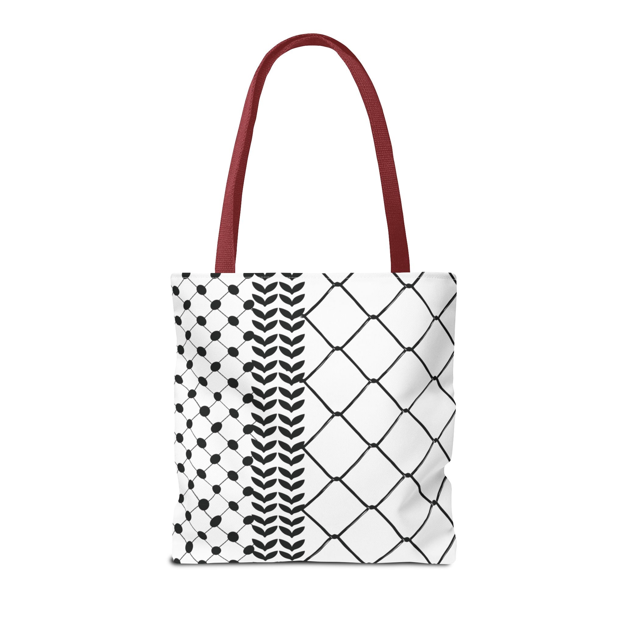 Make a Statement with Our Palestinian Keffiyeh Tote Bag
