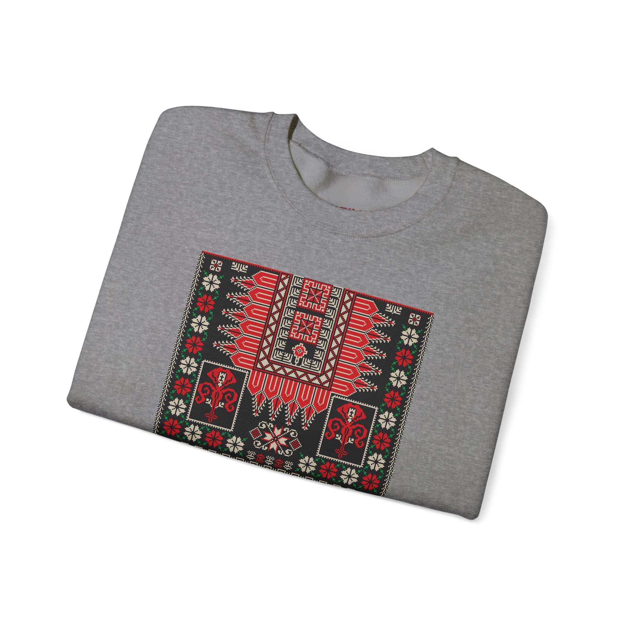 heritage Palestinian Tatreez Sweatshirts Unisex