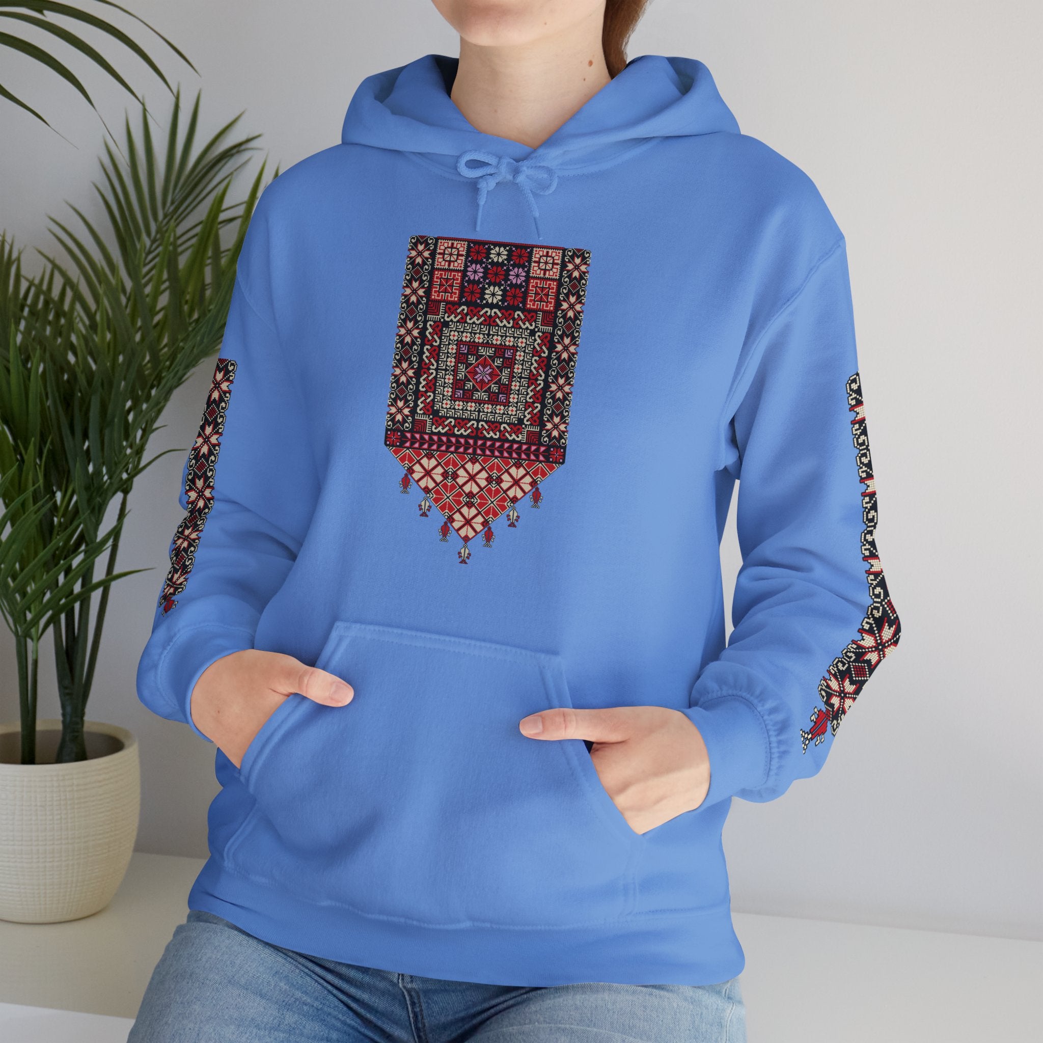 Unique Palestinian tatreez Hoodie unisex