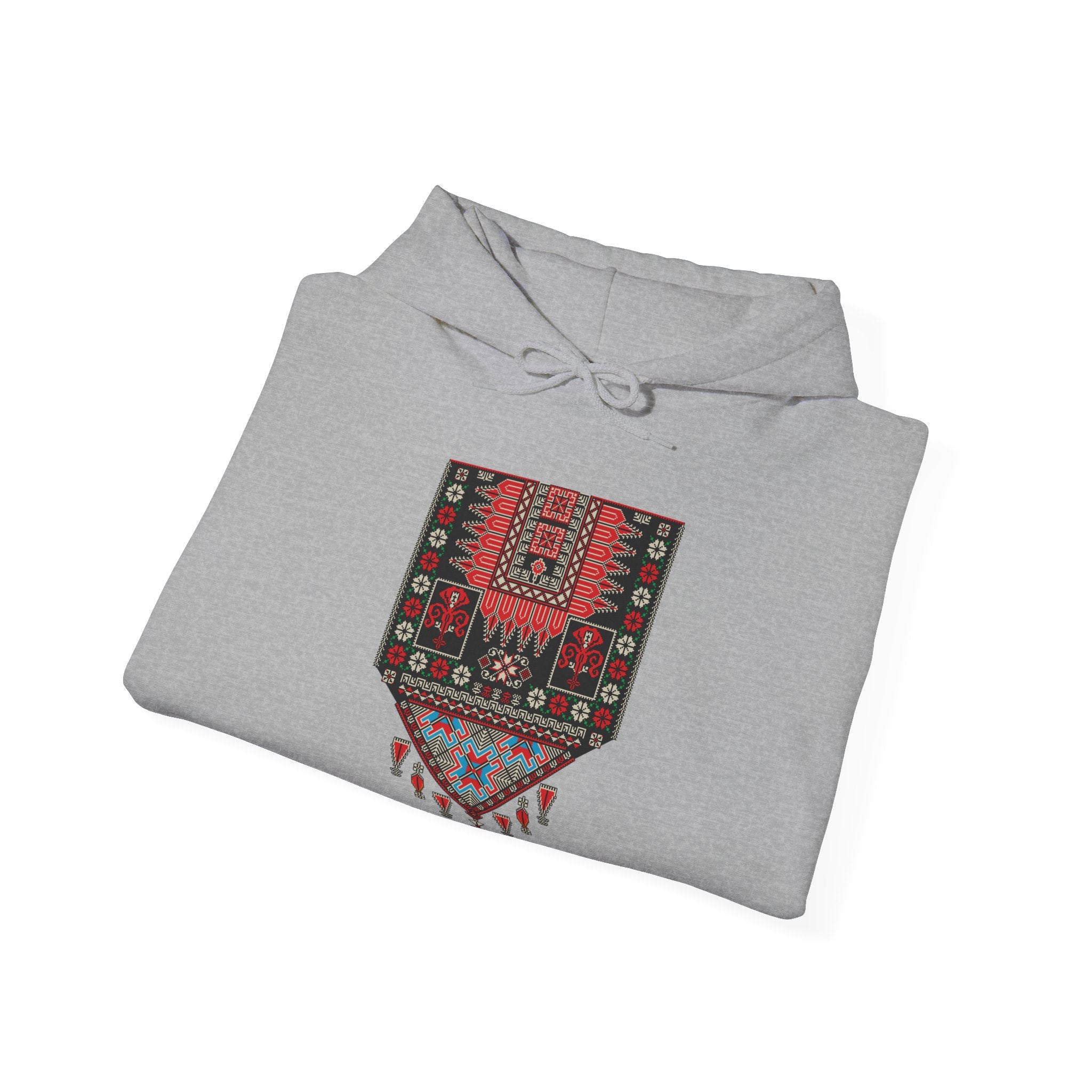 Unisex heritage Palestinian Tatreez Hoodie