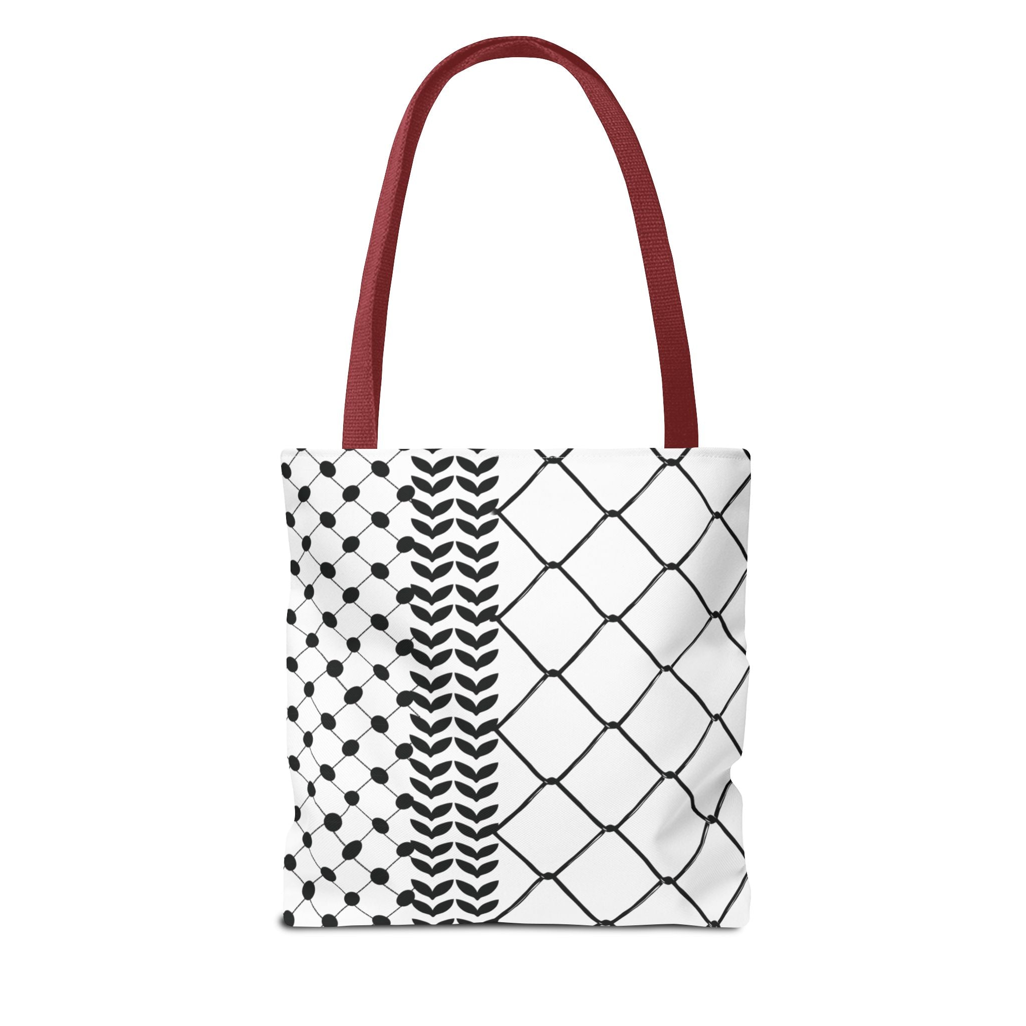 Make a Statement with Our Palestinian Keffiyeh Tote Bag