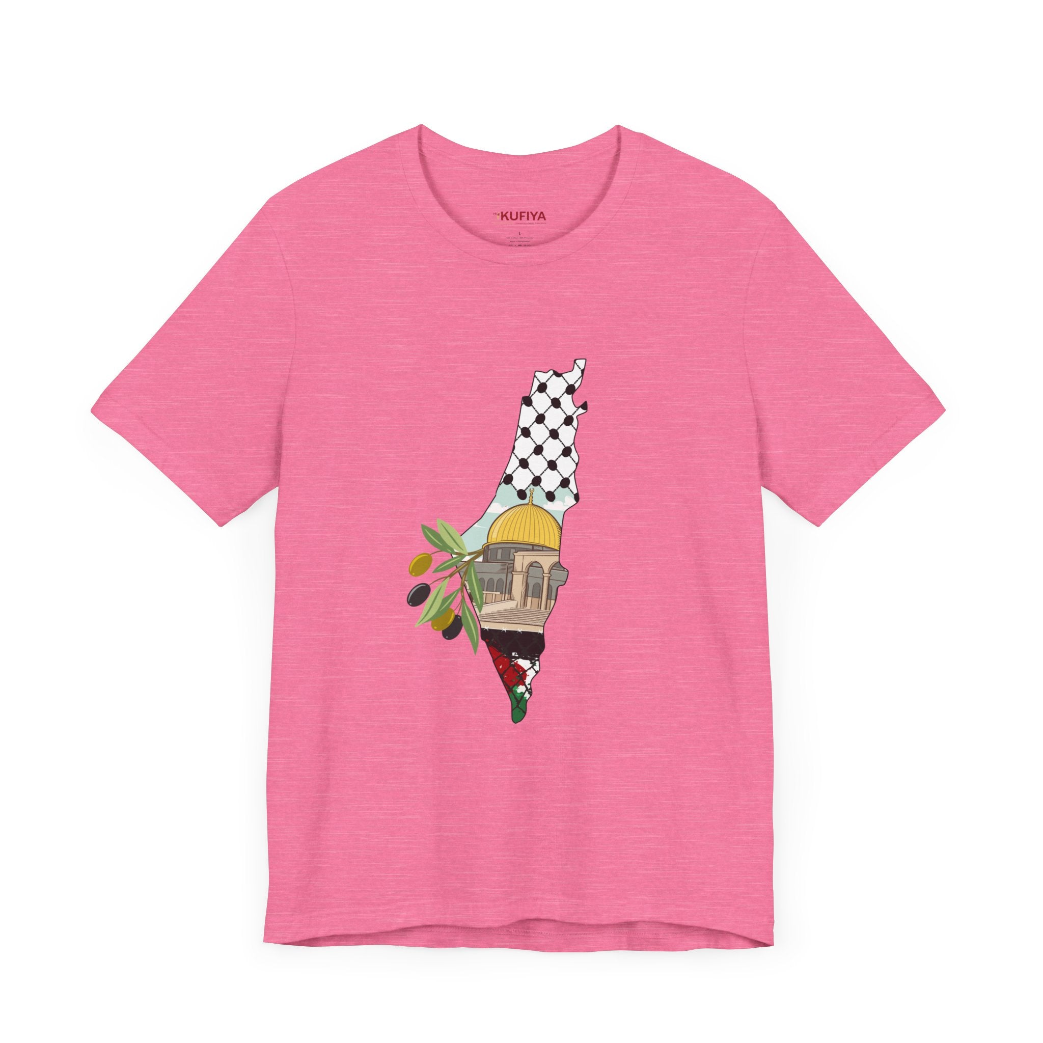 Palestine Map T-Shirt