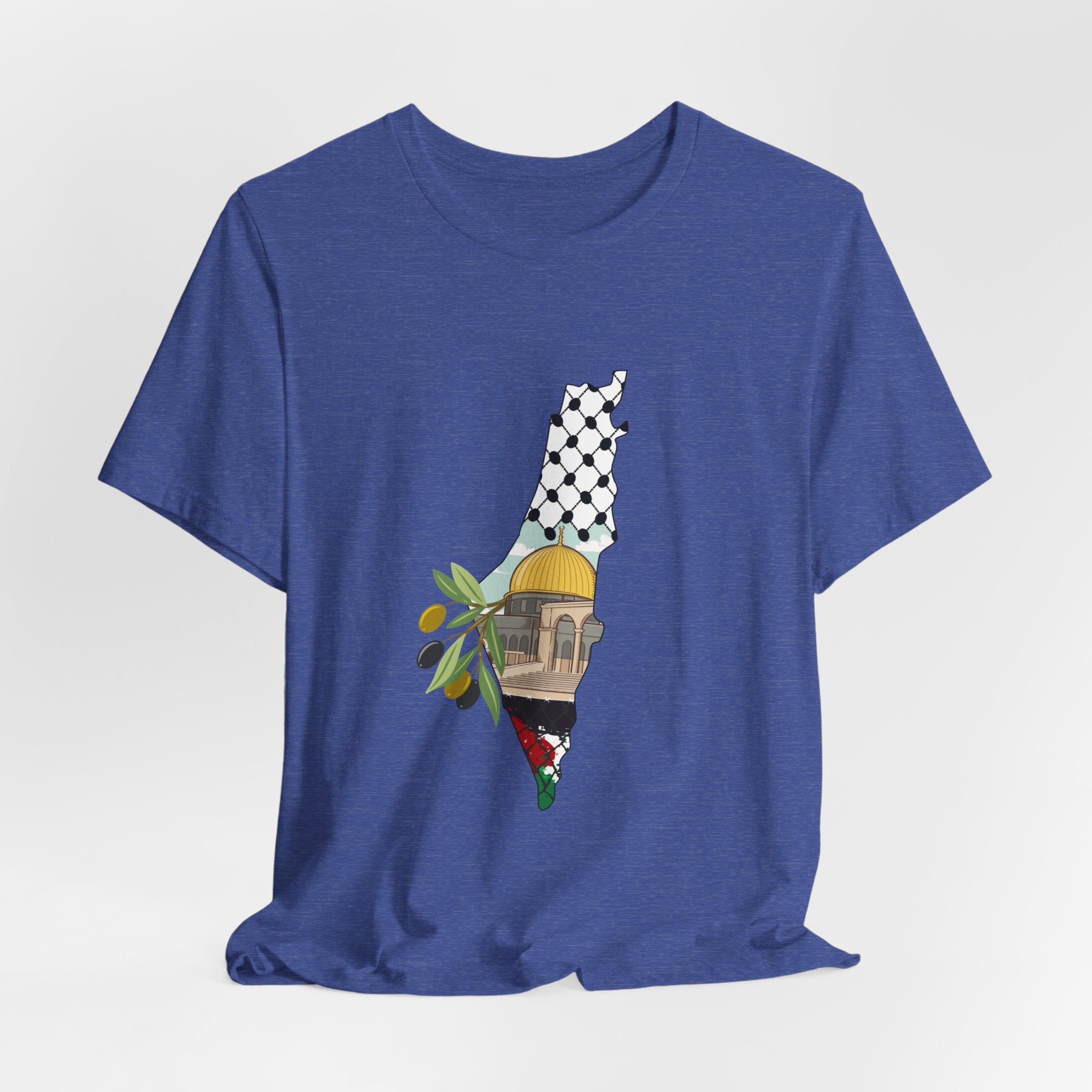 Palestine Map T-Shirt