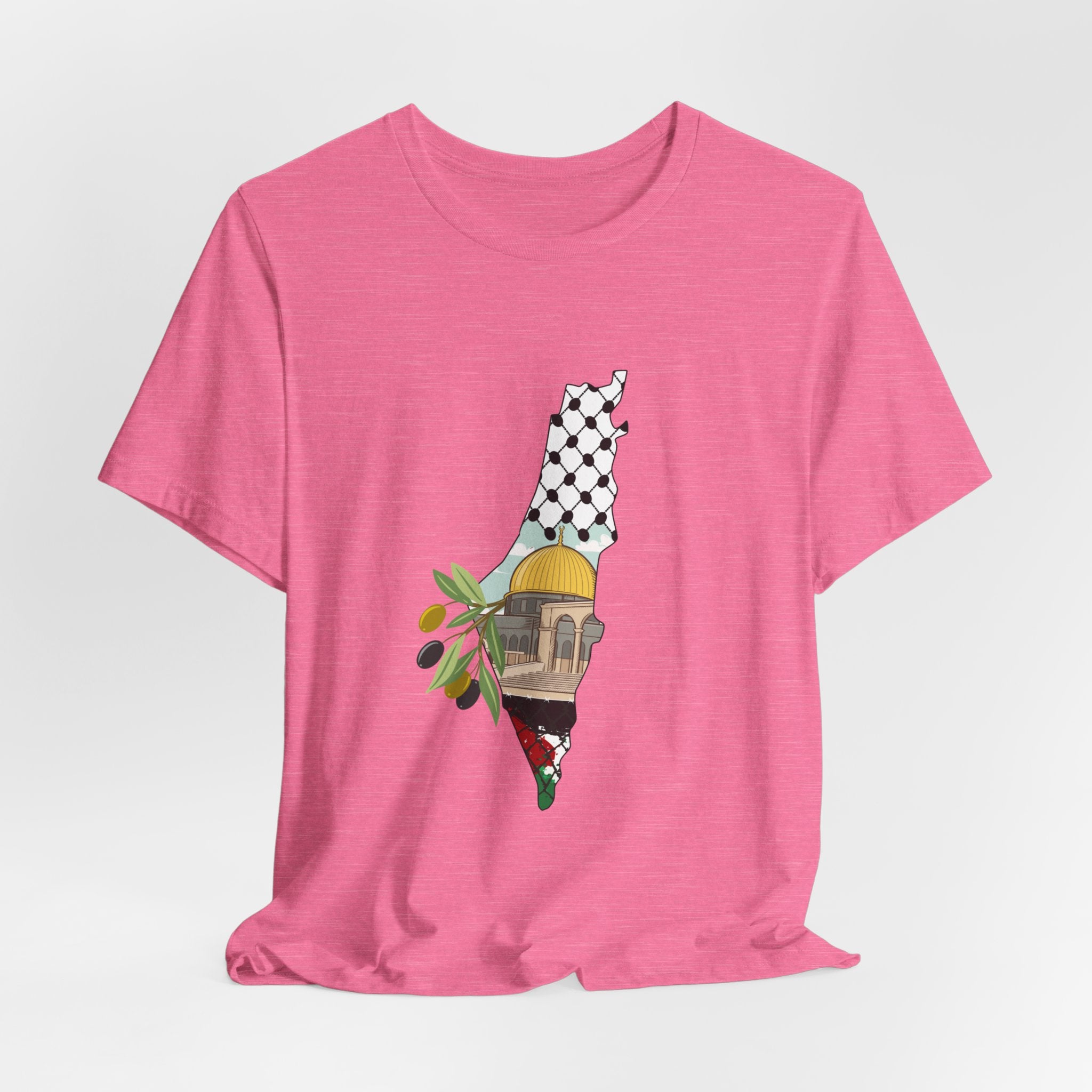 Palestine Map T-Shirt
