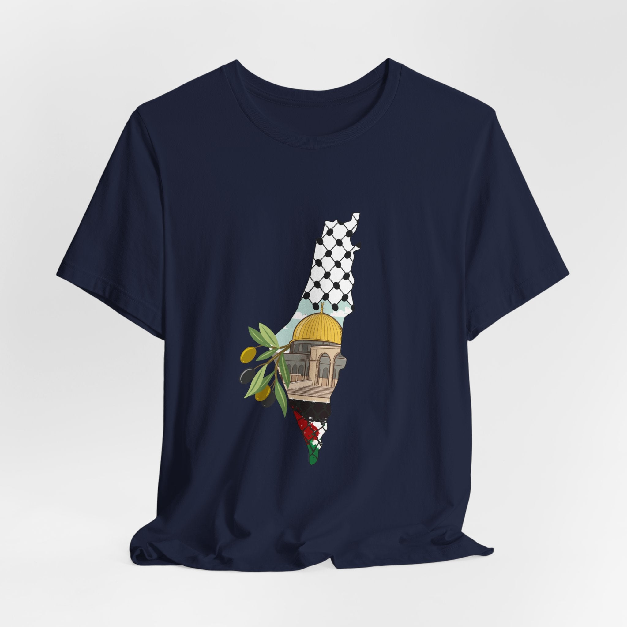 Palestine Map T-Shirt