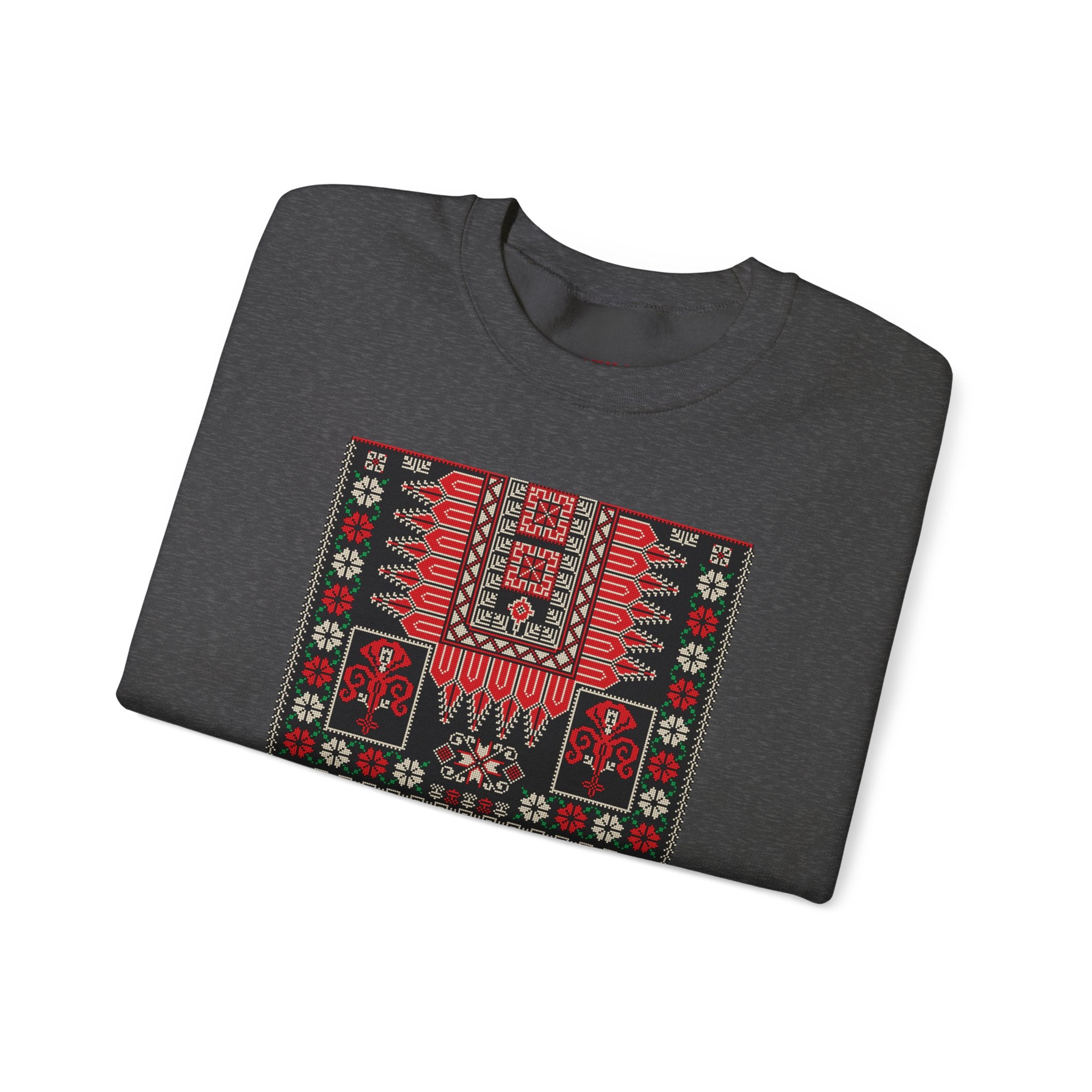 heritage Palestinian Tatreez Sweatshirts Unisex