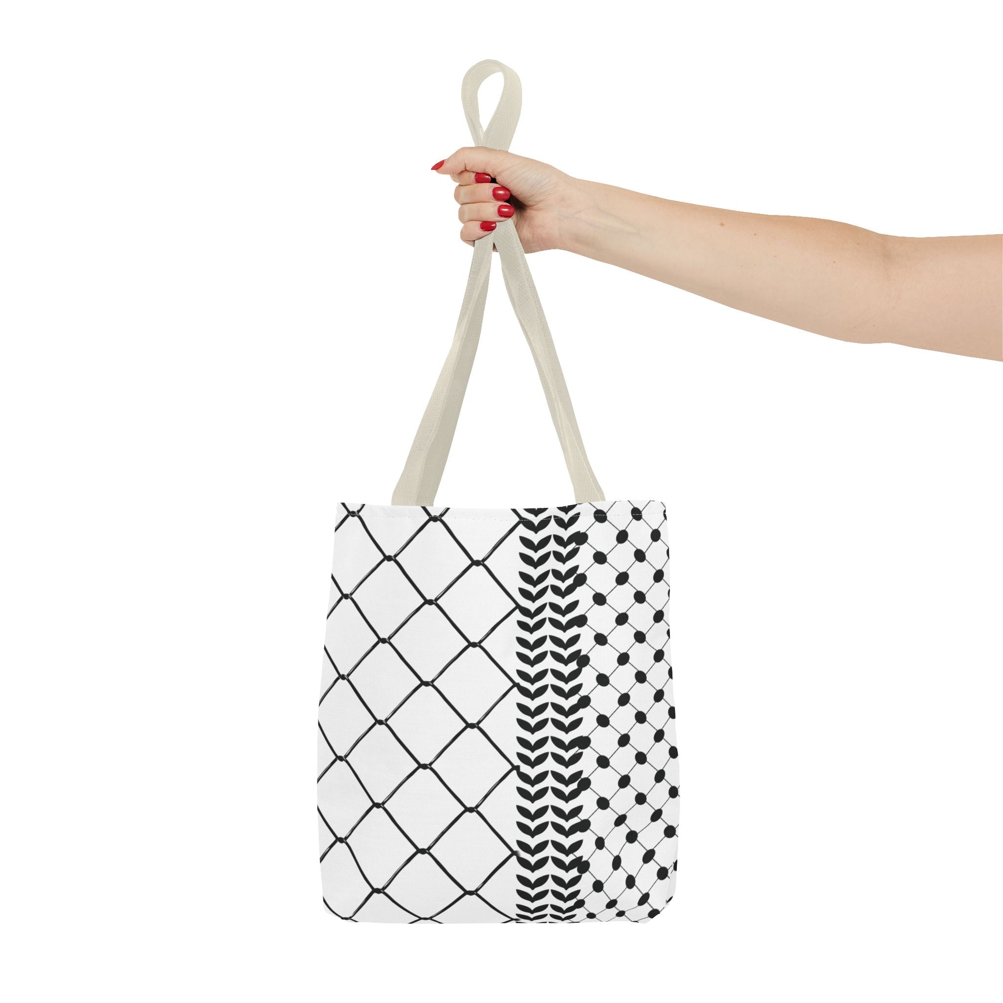 Make a Statement with Our Palestinian Keffiyeh Tote Bag