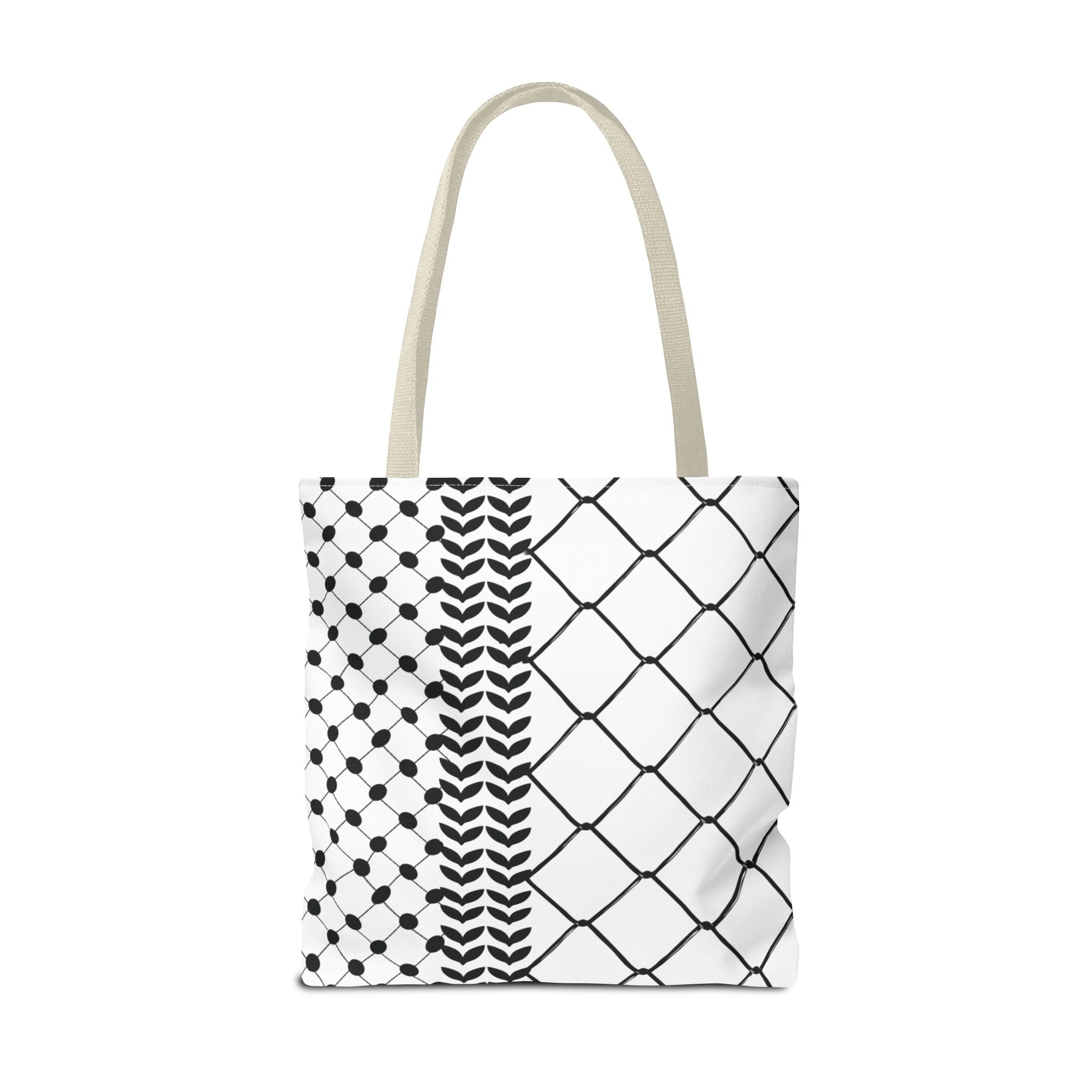 Make a Statement with Our Palestinian Keffiyeh Tote Bag