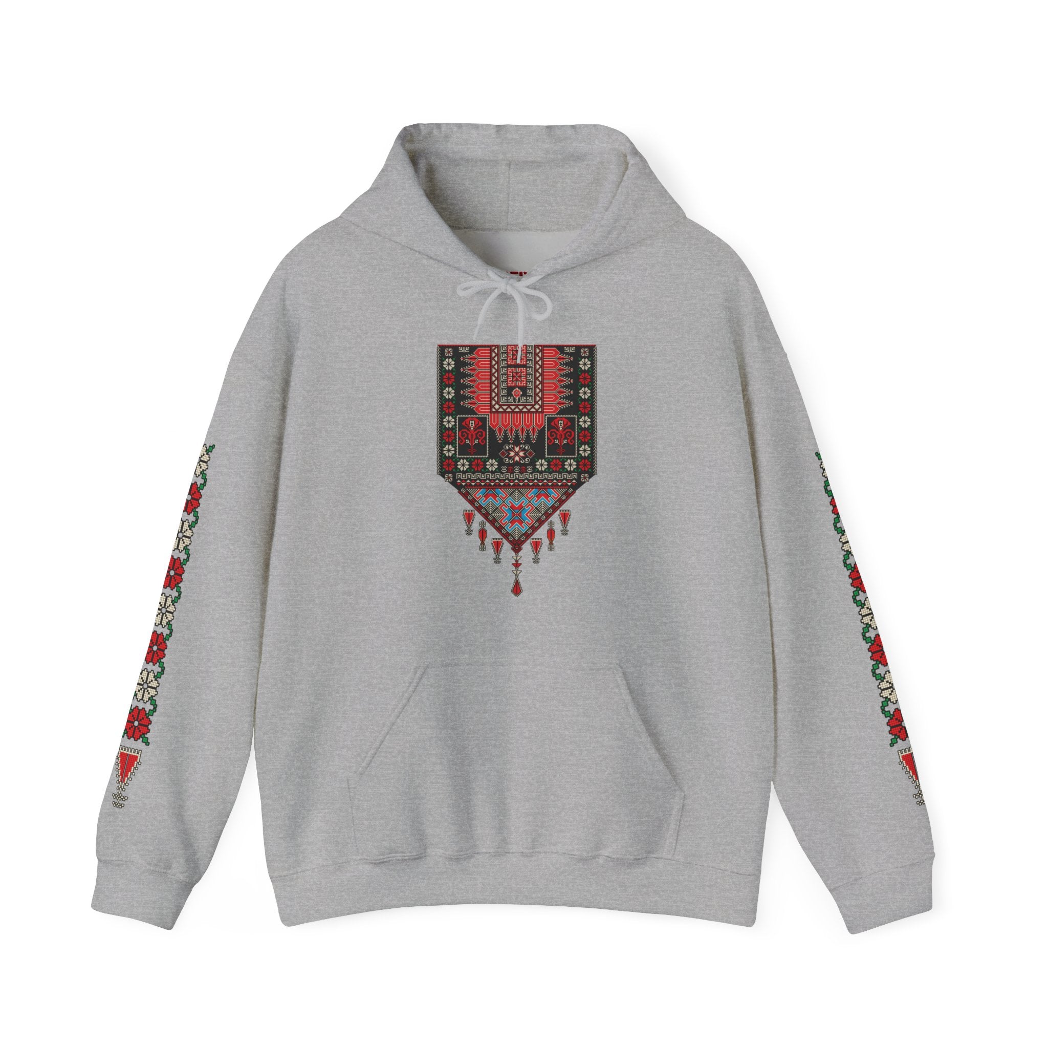 Unisex heritage Palestinian Tatreez Hoodie