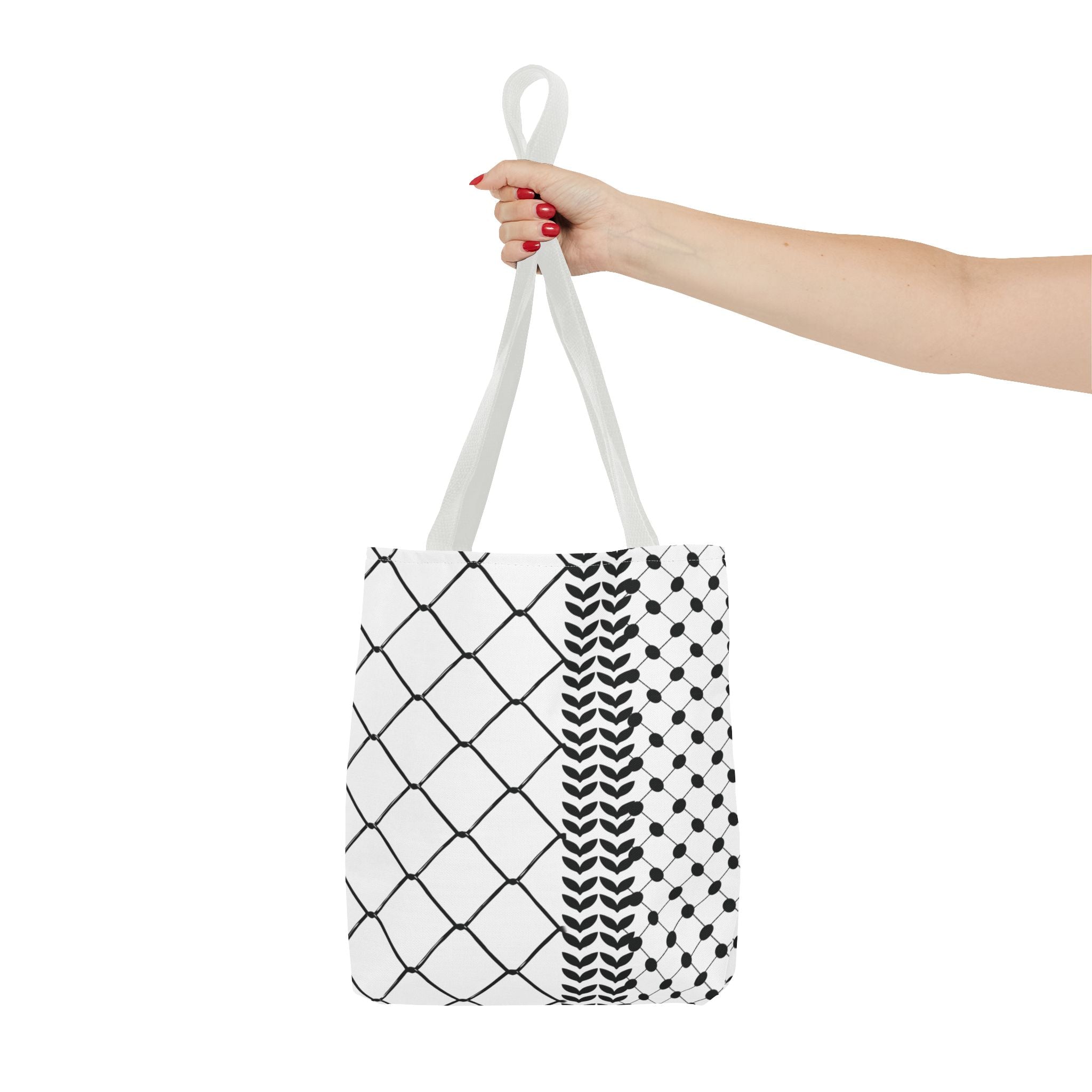 Make a Statement with Our Palestinian Keffiyeh Tote Bag