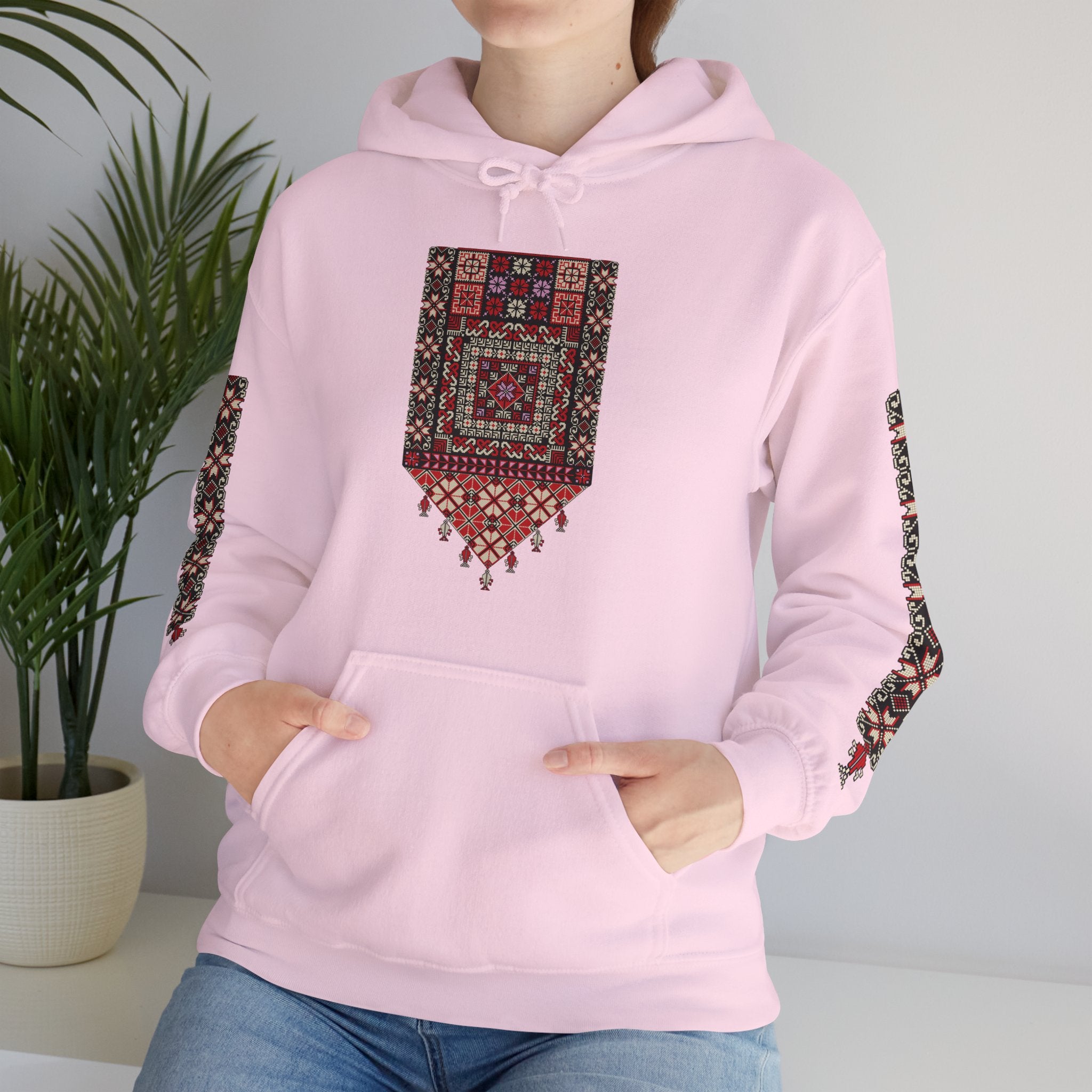 Unique Palestinian tatreez Hoodie unisex